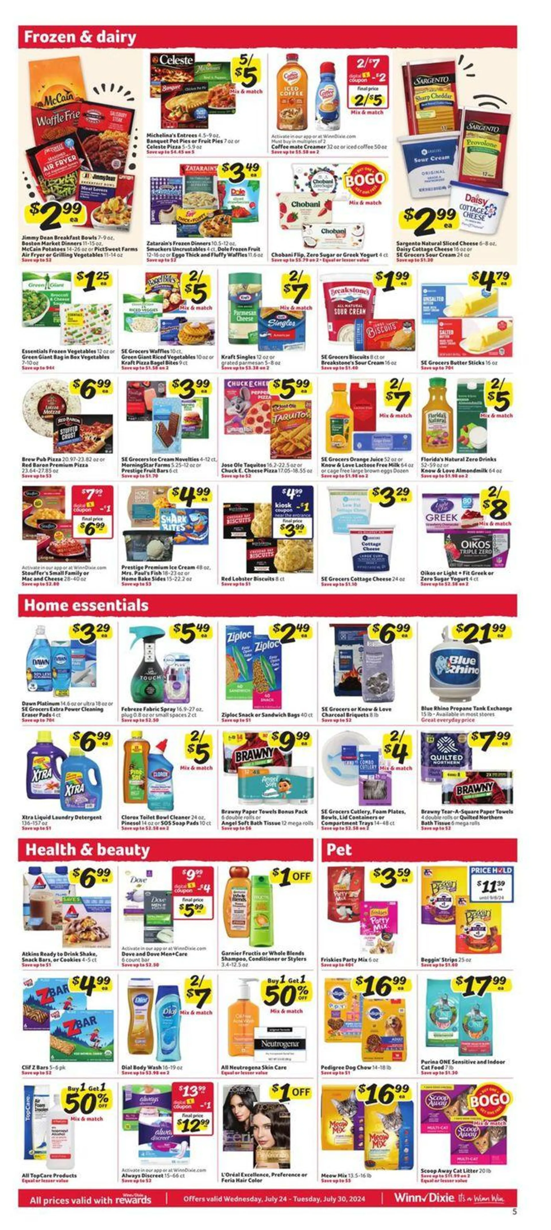 Weekly ad Savings That Sizzle from July 24 to July 30 2024 - Page 9