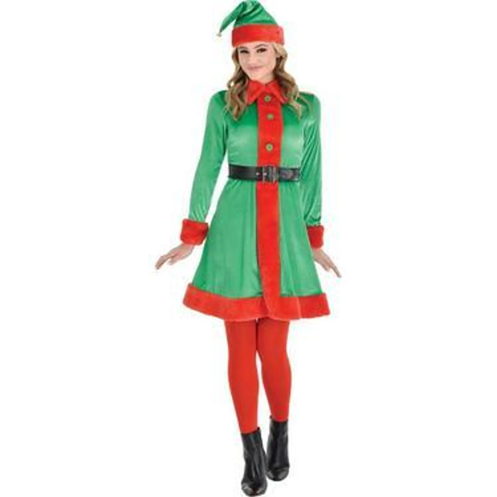 Adult North Pole Gal Elf Costume