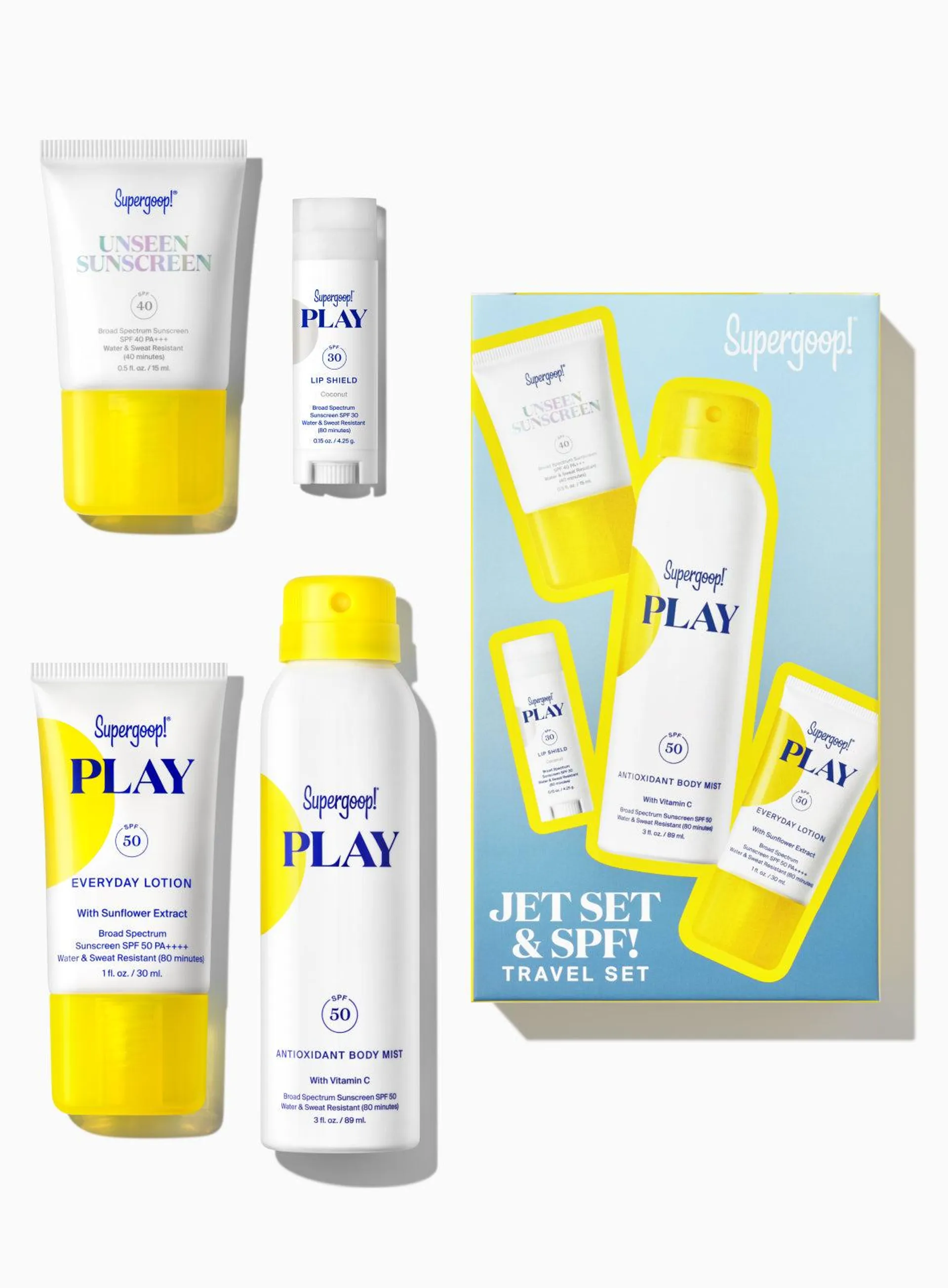 Jet Set & SPF! Travel Set