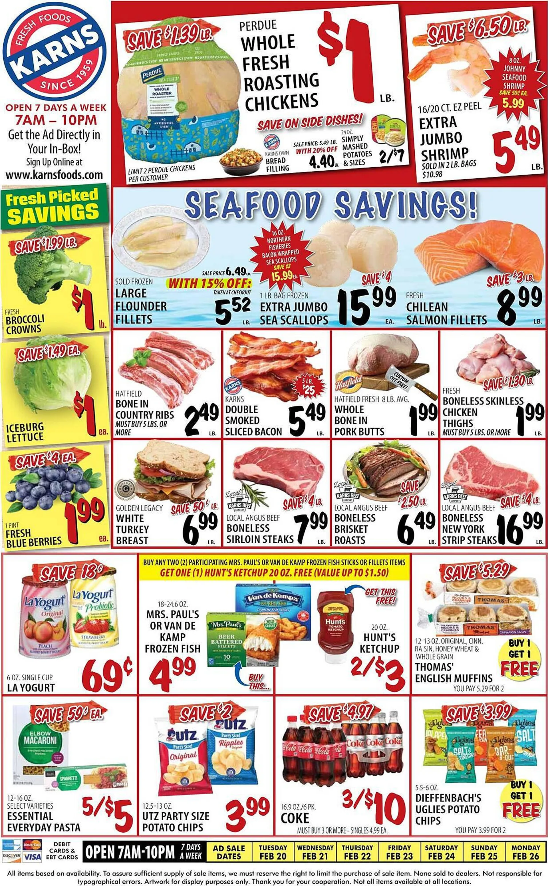 Weekly ad Karns Weekly Ad from February 20 to March 18 2024 - Page 1