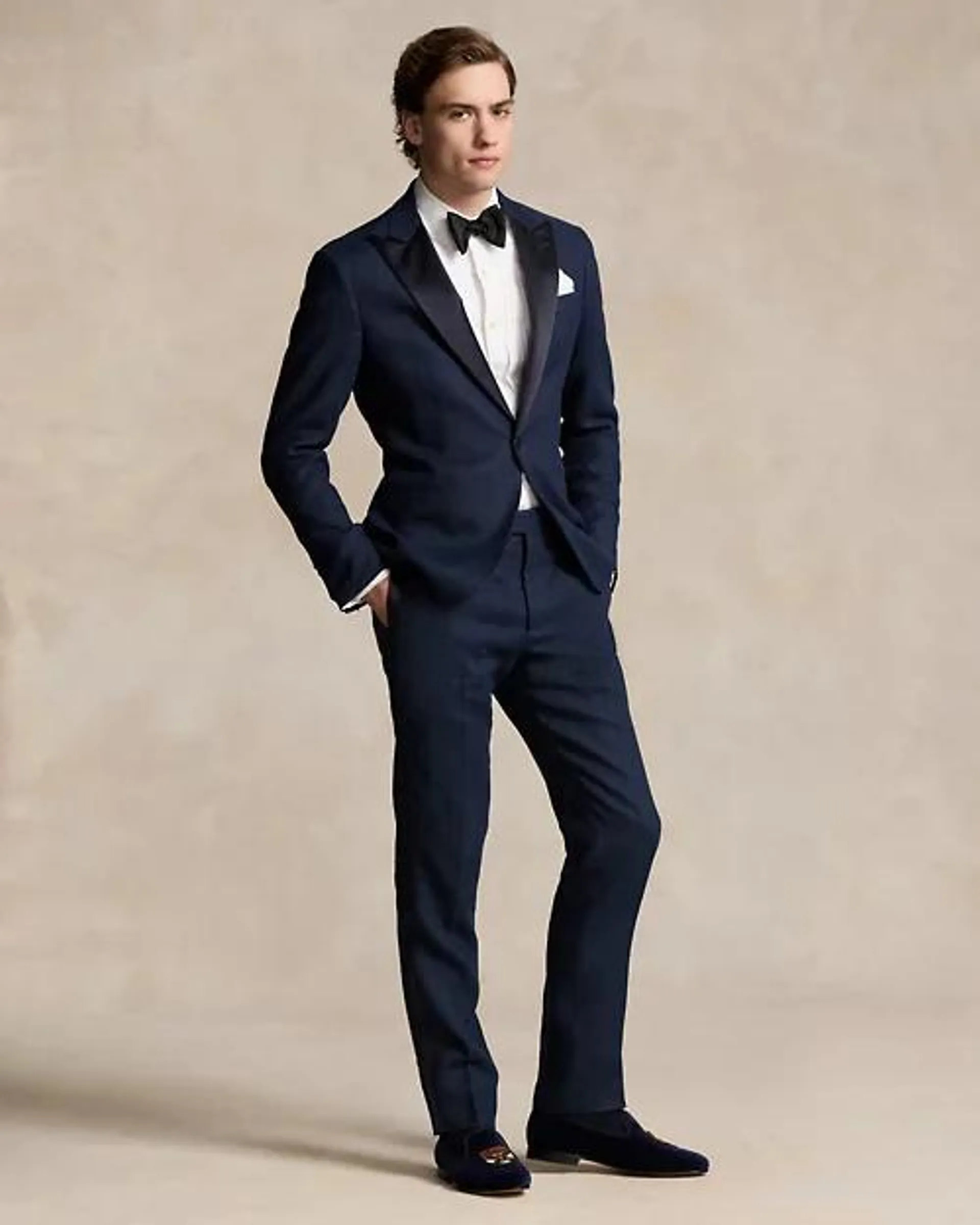 Linen Dobby Tuxedo Trouser