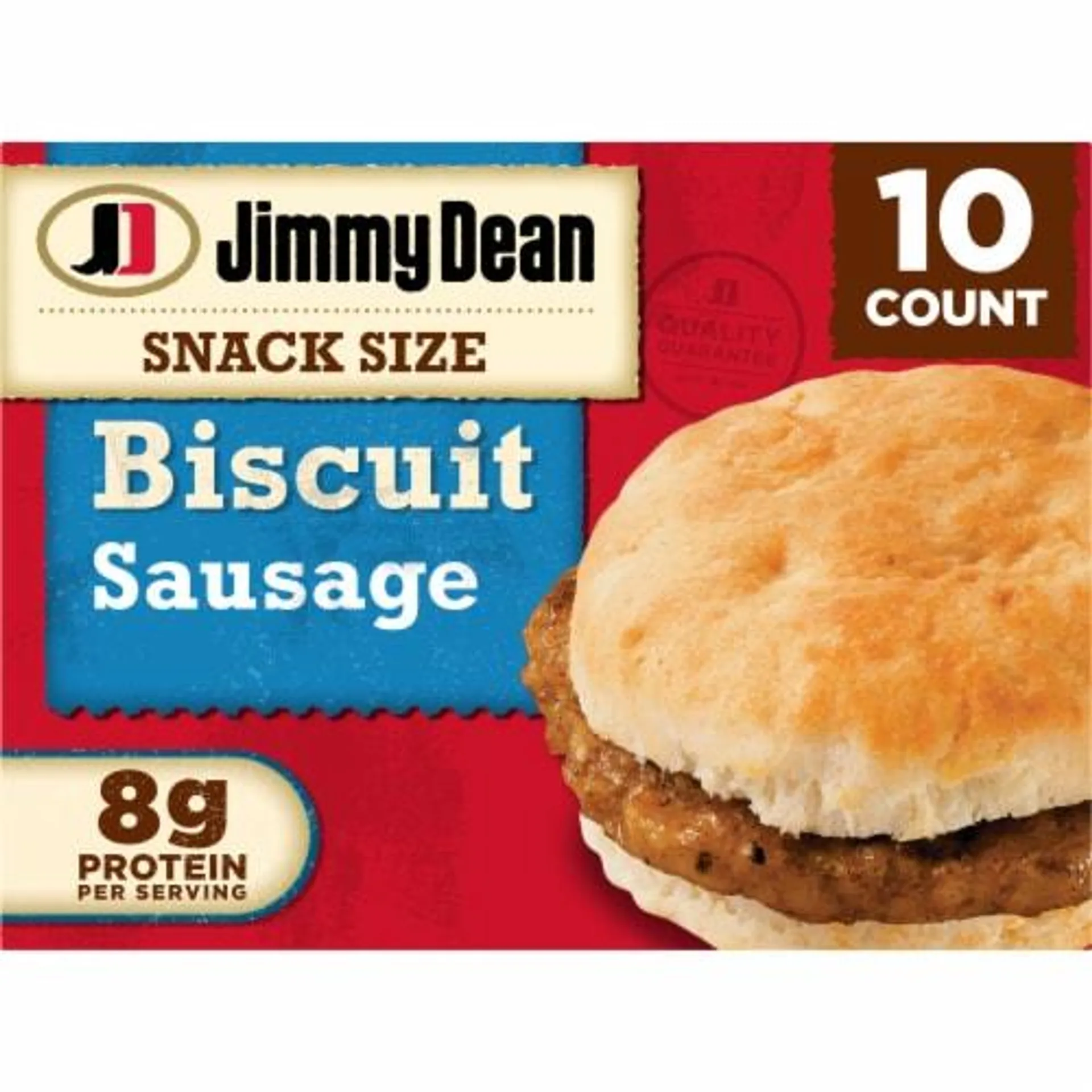 Jimmy Dean® Snack Size Sausage Biscuit Frozen Breakfast Sandwiches