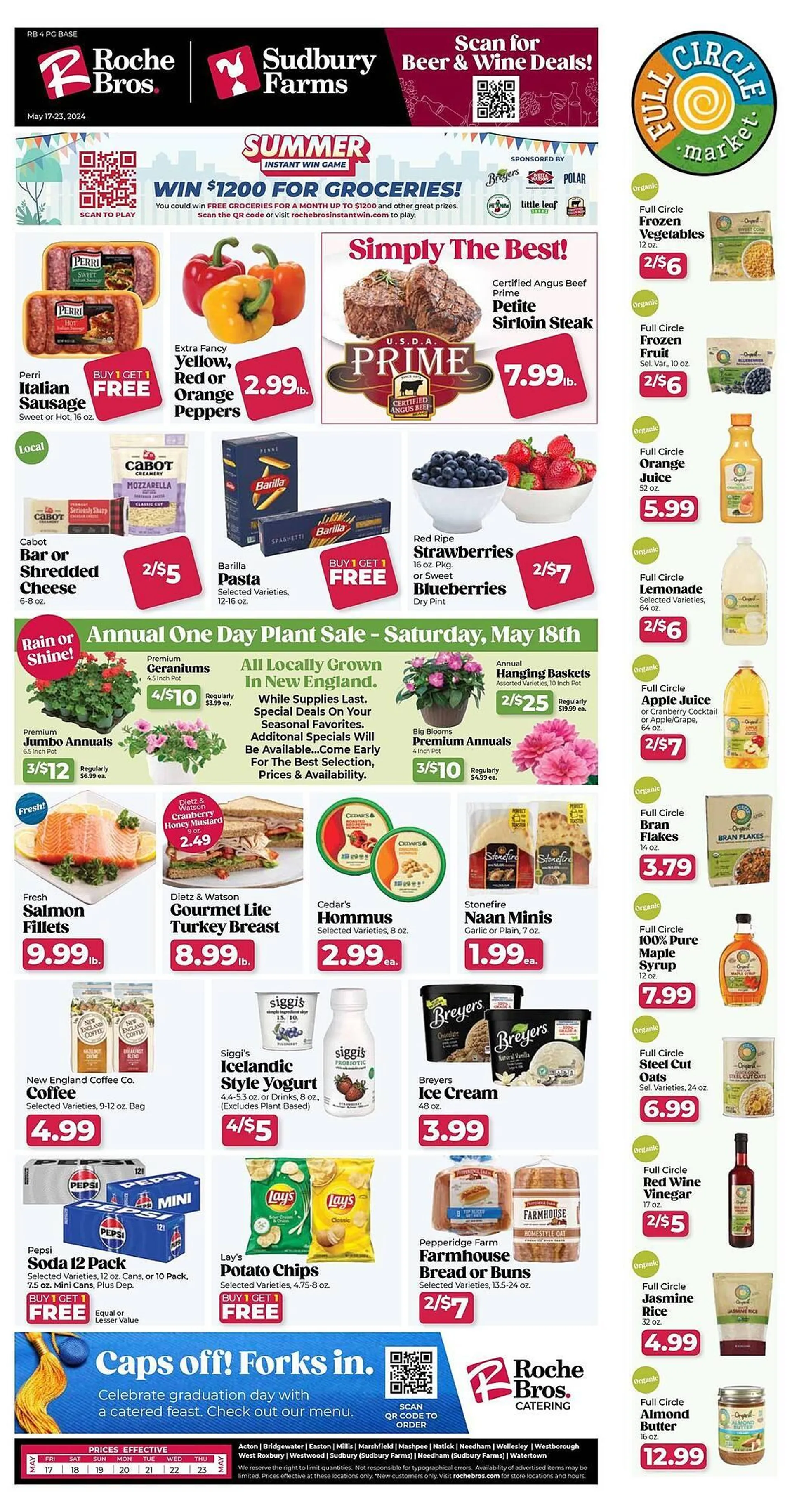 Roche Bros Weekly Ad - 1