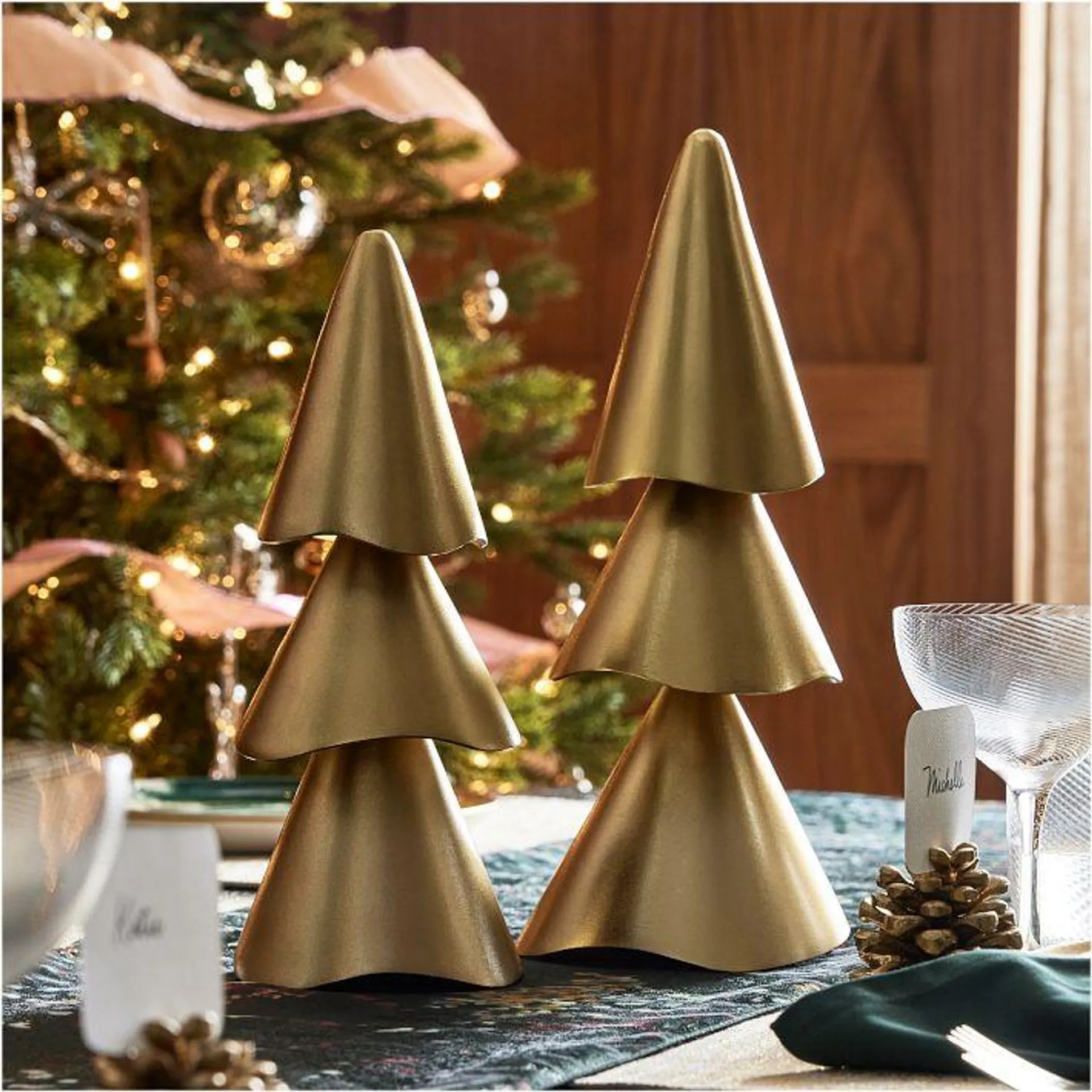 Organic Metal Tabletop Trees