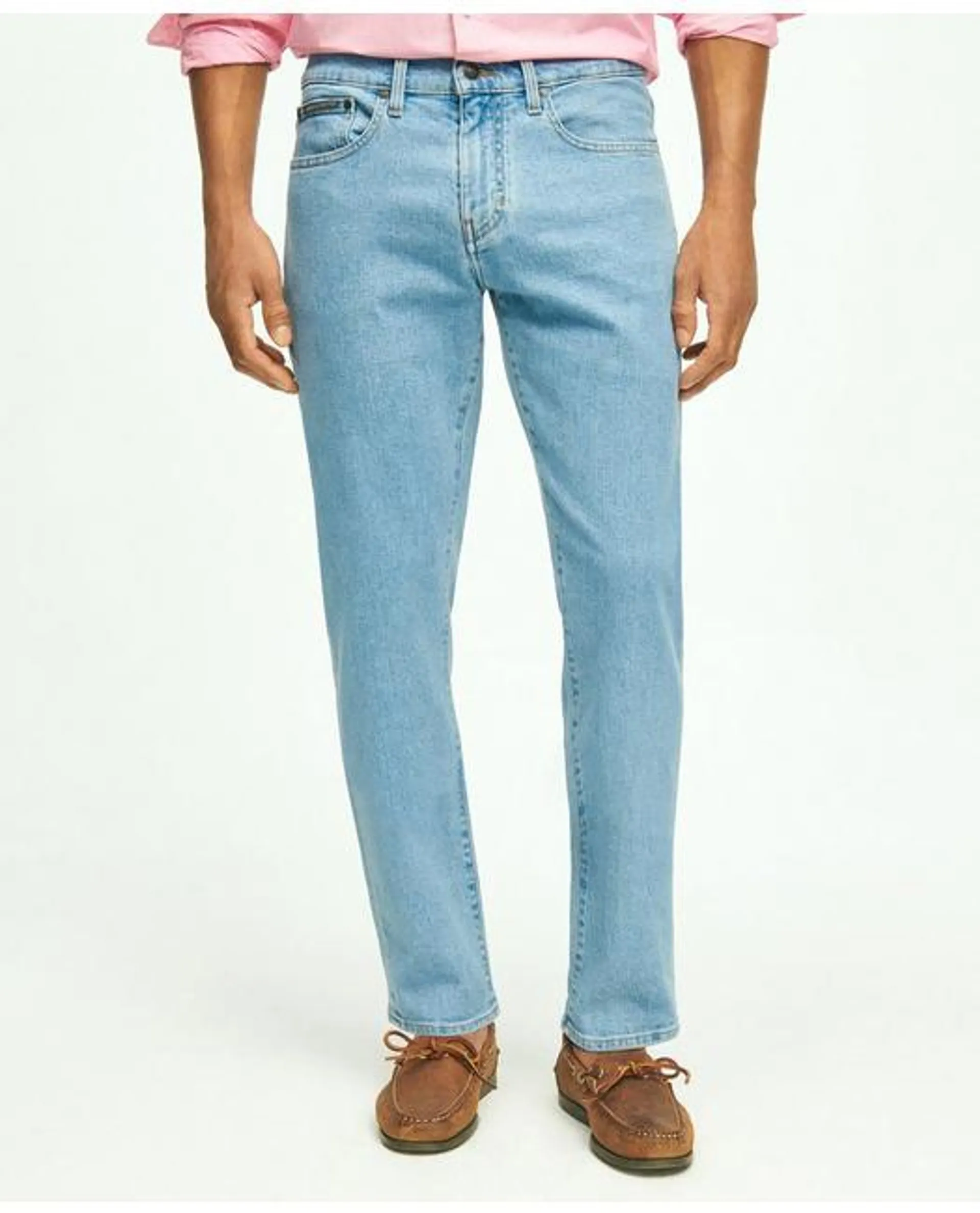 Straight Fit Denim Jeans