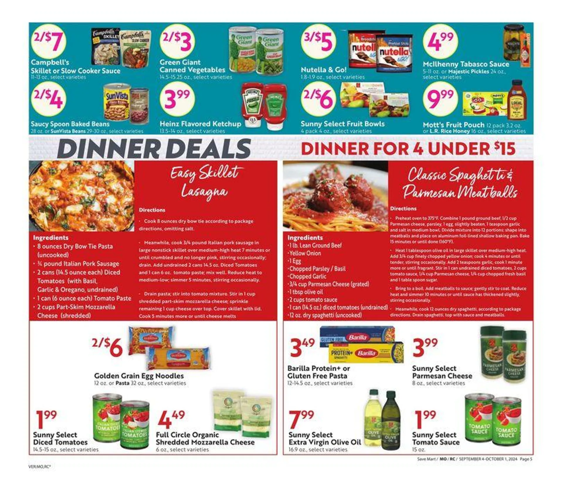 Weekly ad Current special promotions from September 4 to October 1 2024 - Page 5