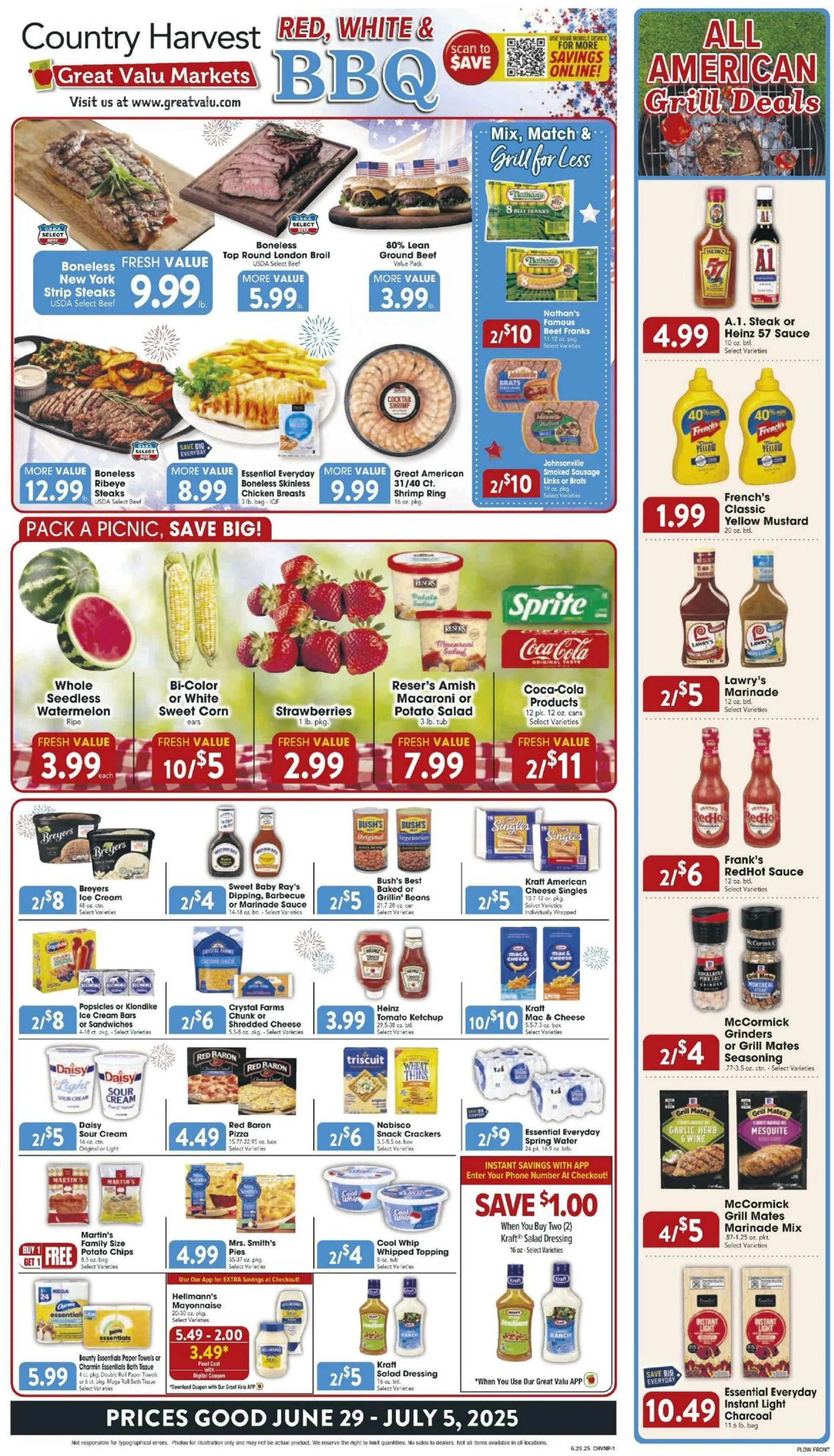 Weekly ad Farm Fresh from June 29 to July 5 2025 - Page 1