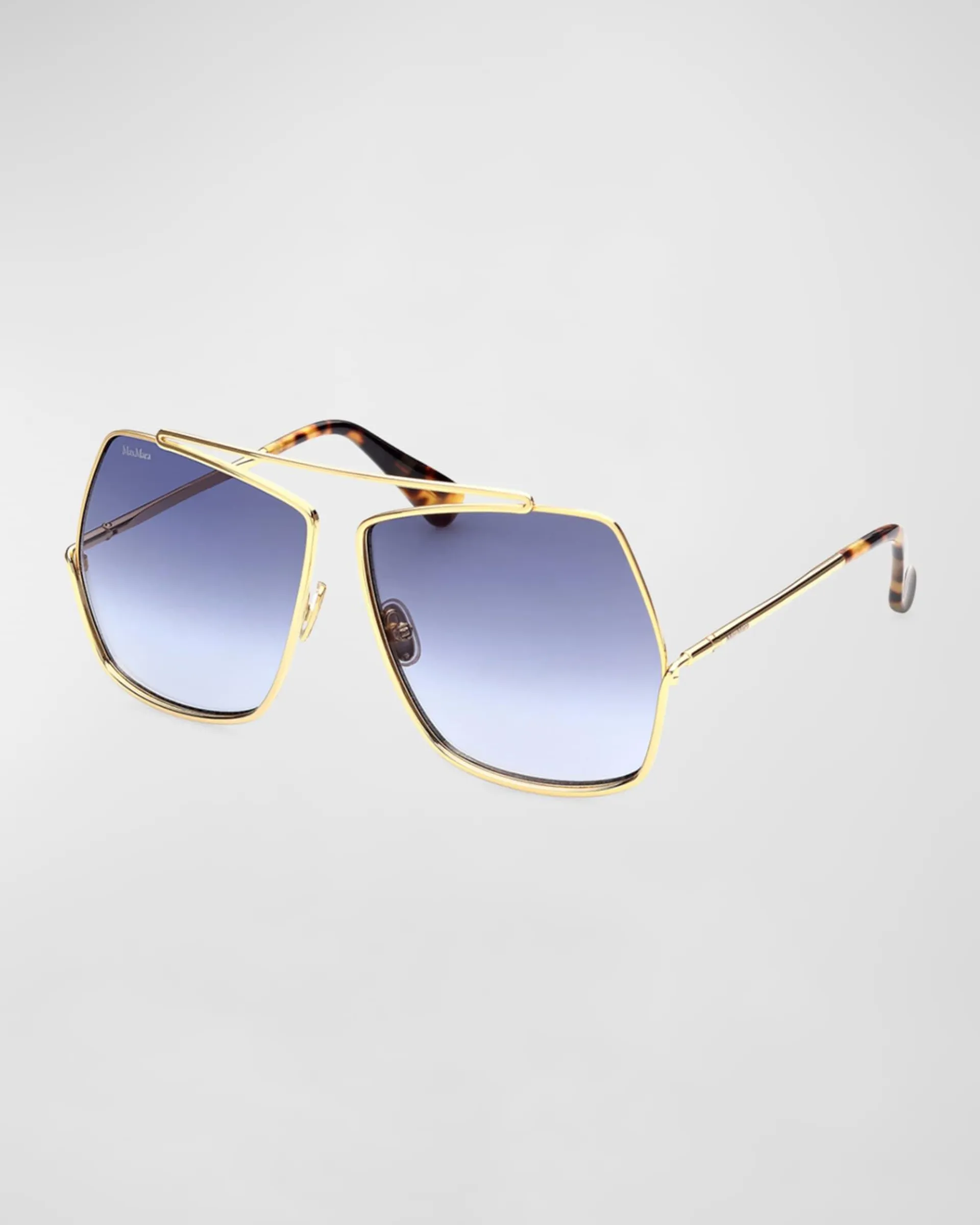 Elsa Geo Metal Butterfly Sunglasses