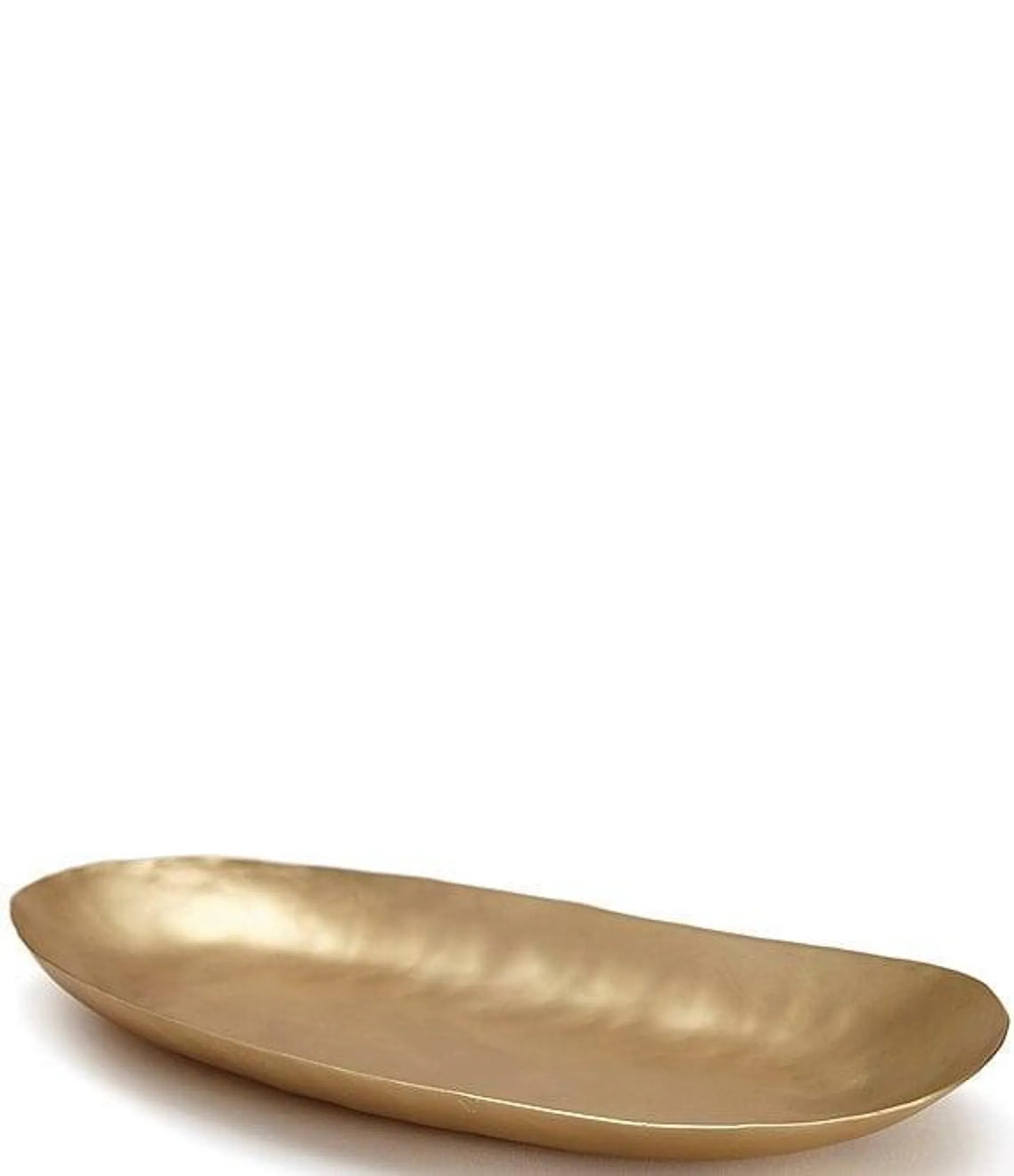 Nile Hammered Brass Vanity Tray