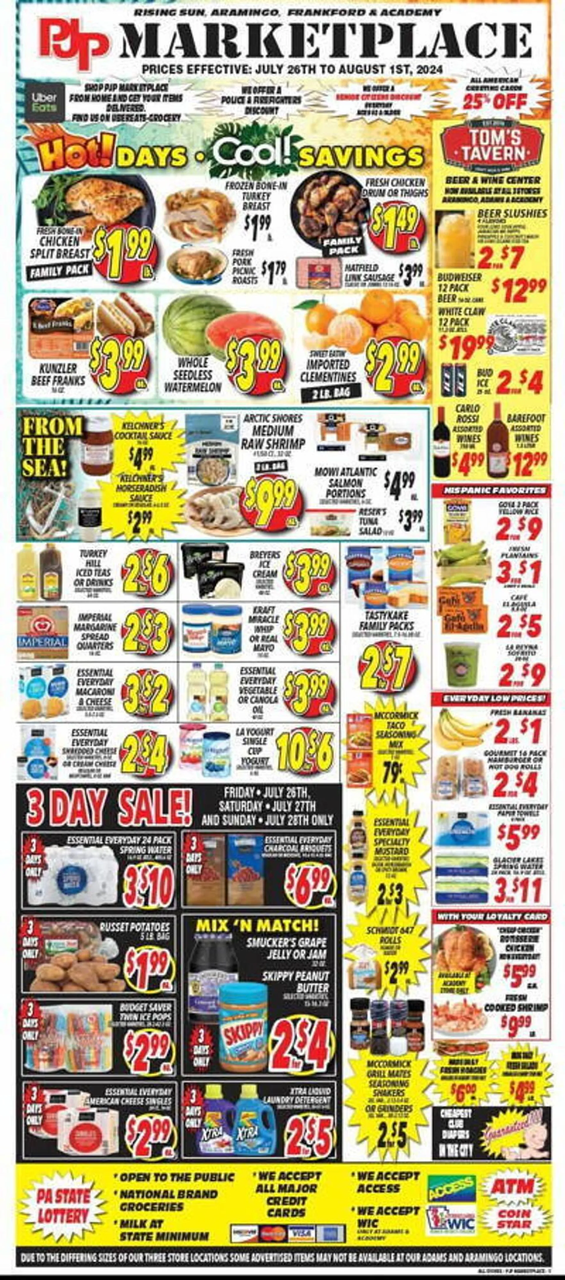 PJP Marketplace Weekly Ad - 1