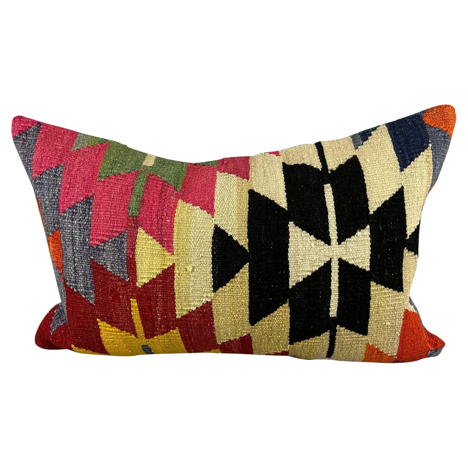 16 x 24 Kilim Pillow Turkish Cushion Golden Gate Pillow Cushion Cover #6854