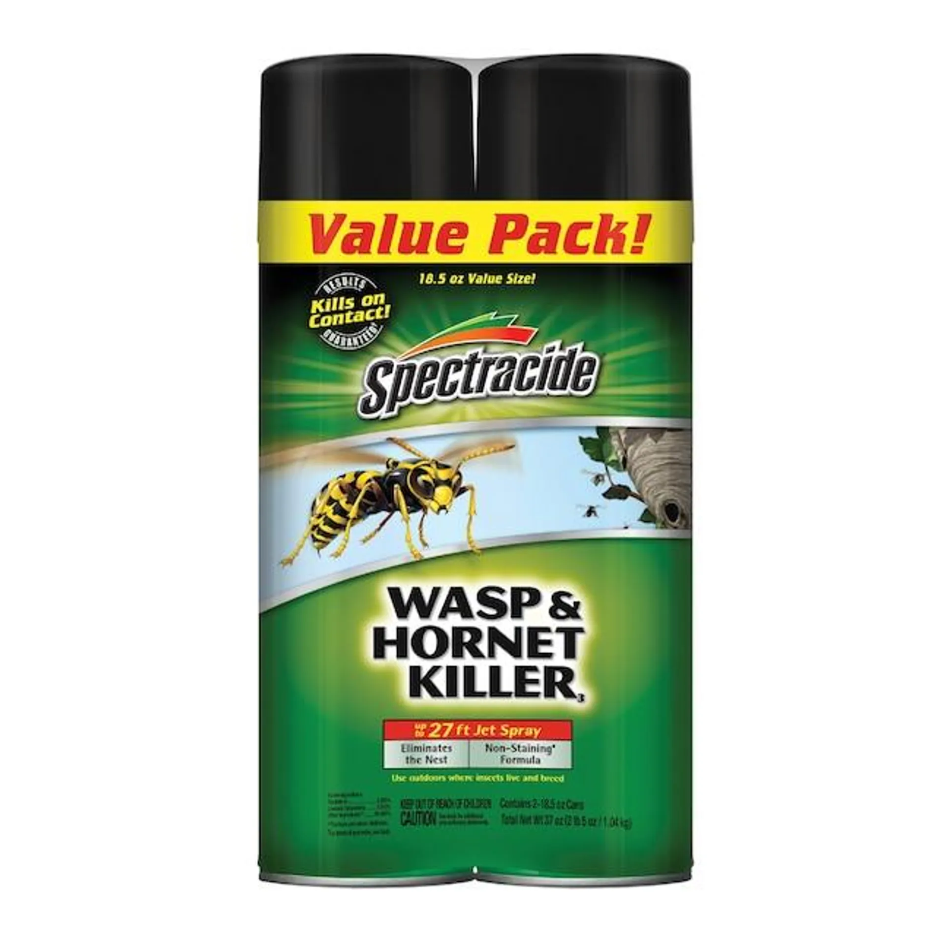 Spectracide 18.5-oz Wasp and Hornet Insect Killer Aerosol (2-Pack)