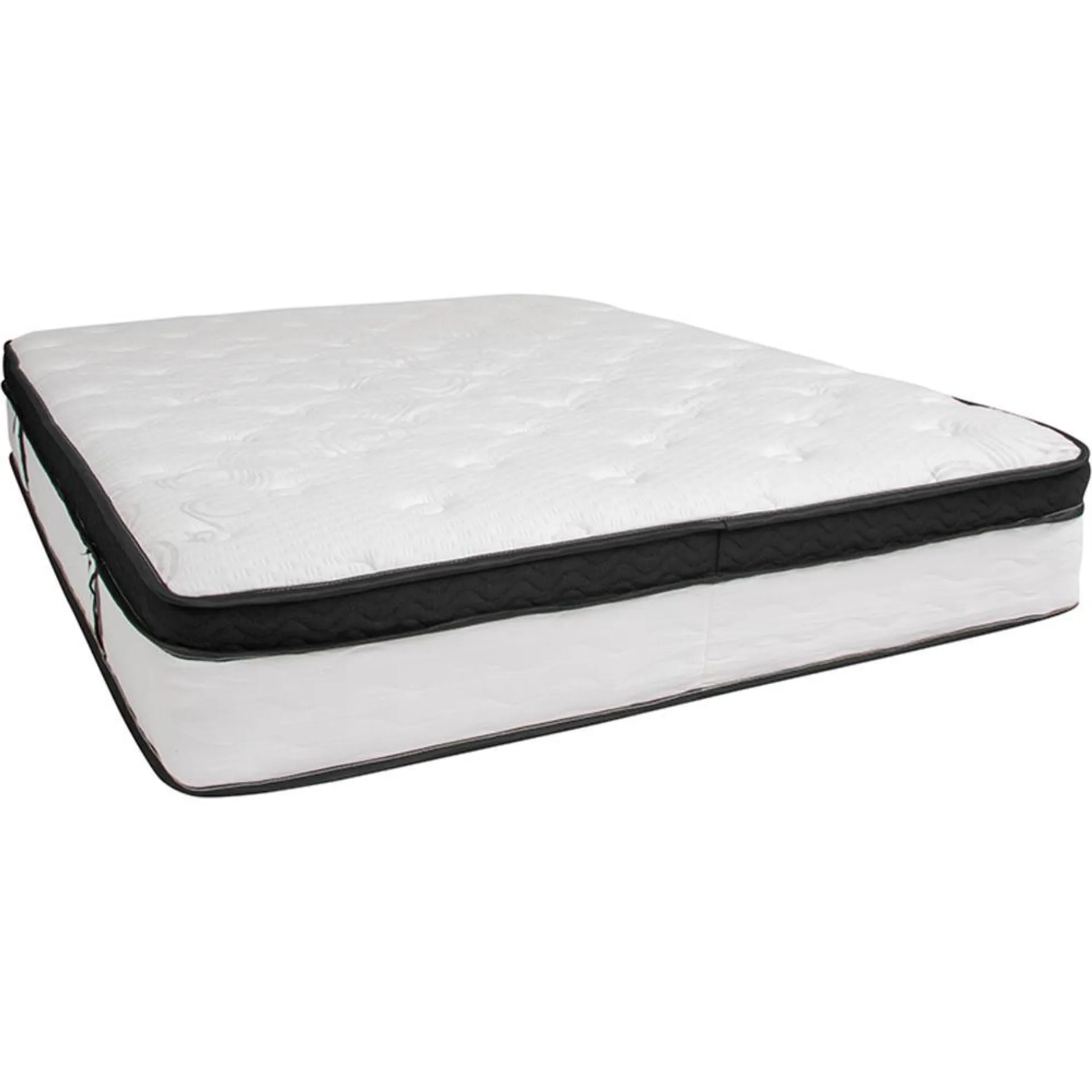 Flash Furniture Capri Queen 12â€ Memory Foam Mattress - White