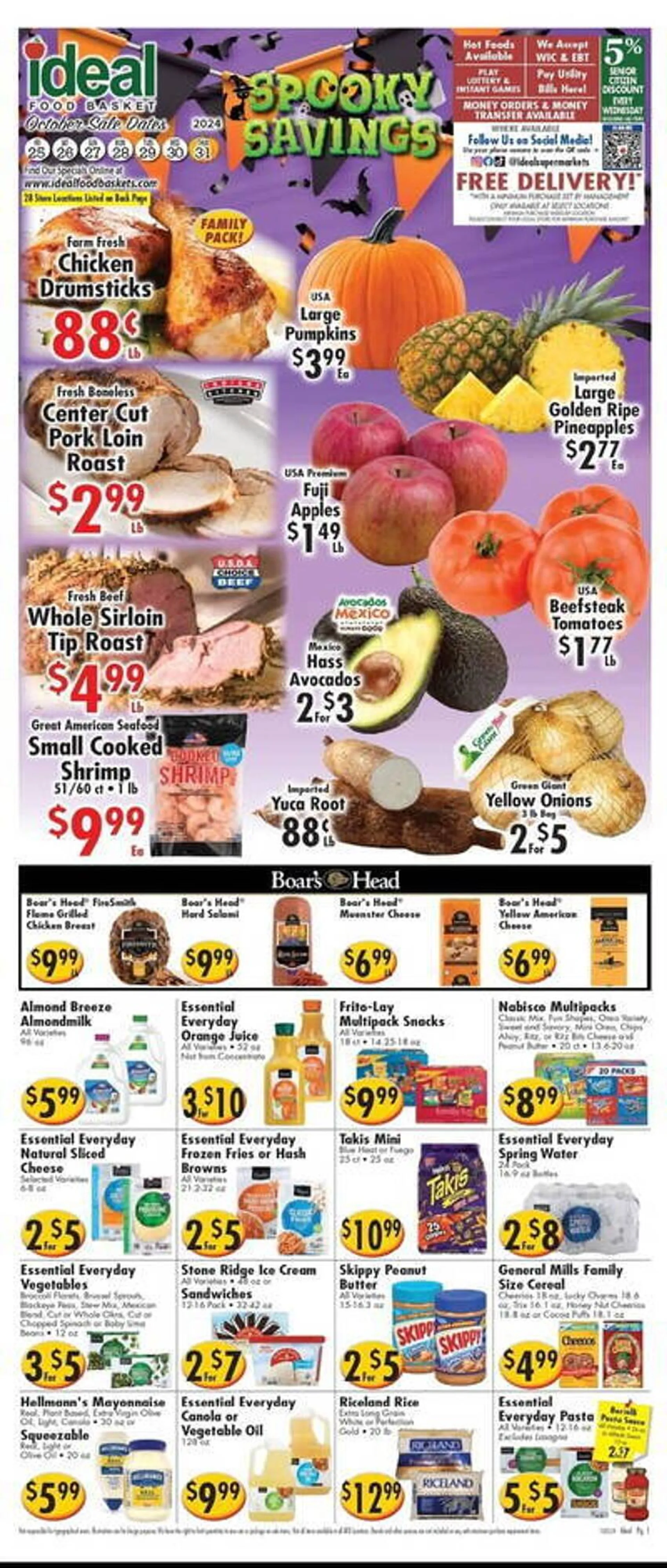 Ideal Food Basket Weekly Ad - 1