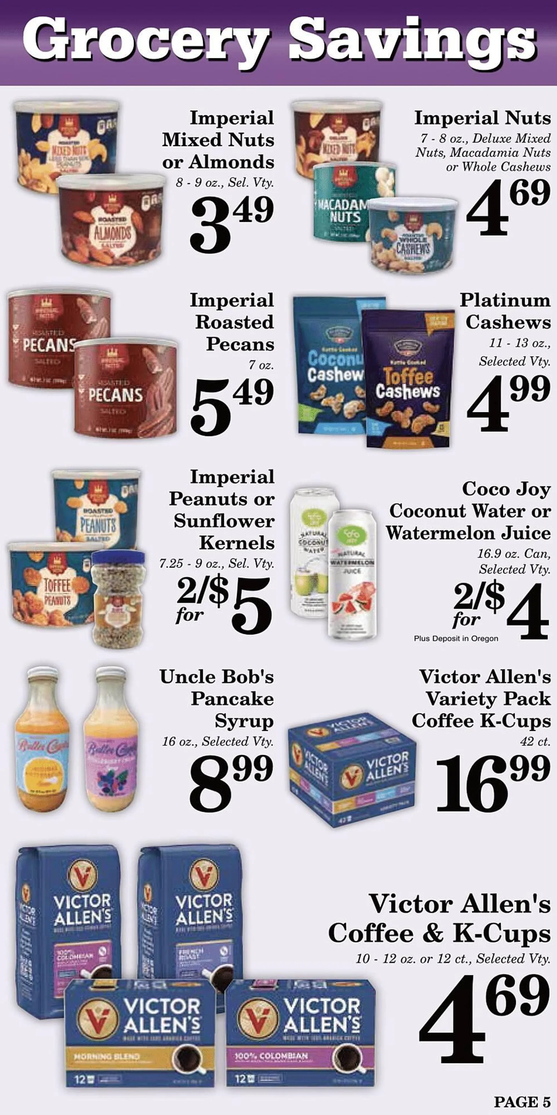 Weekly ad Harvest Foods ad from November 6 to December 3 2024 - Page 6