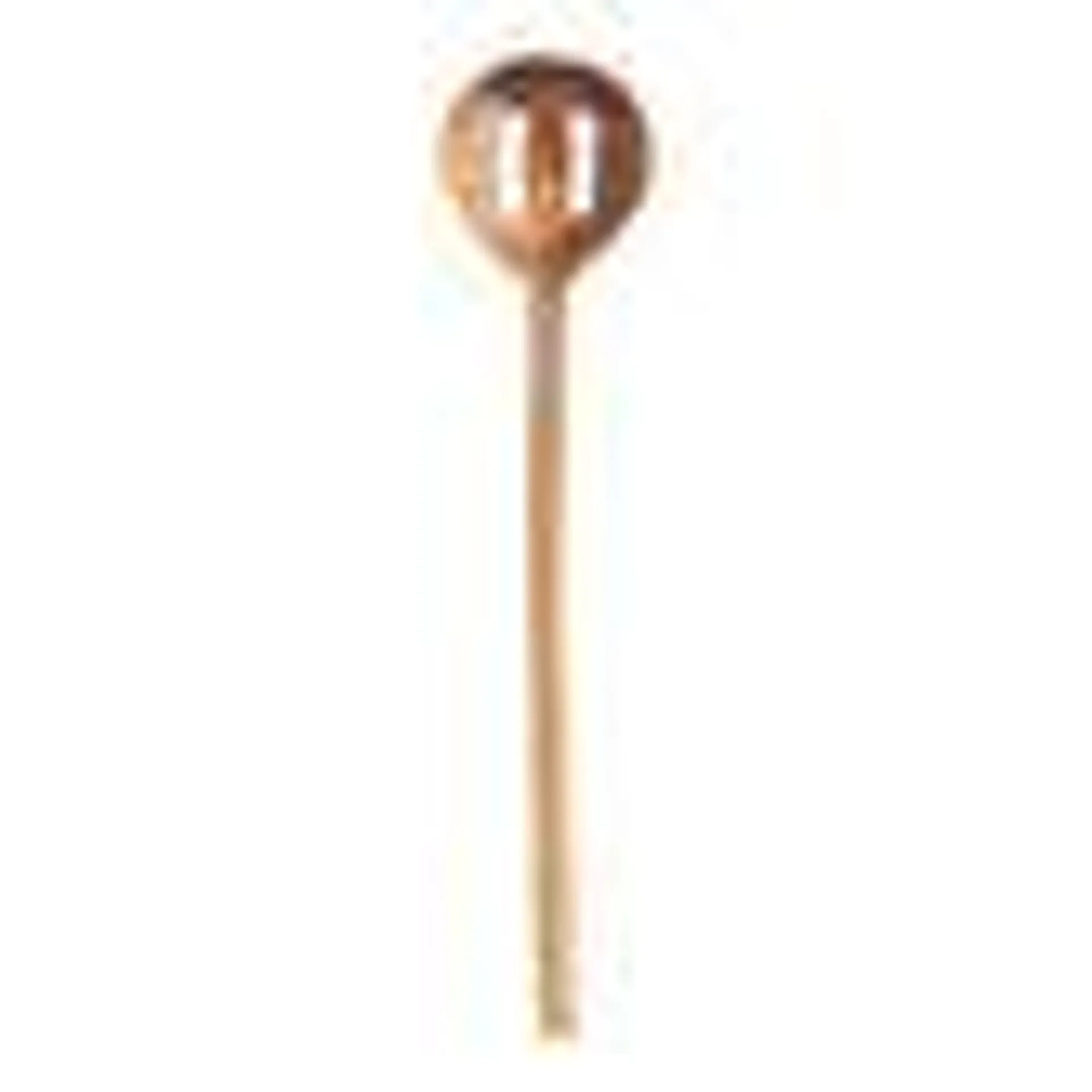 Natural Apricot Wood Slotted Spoon