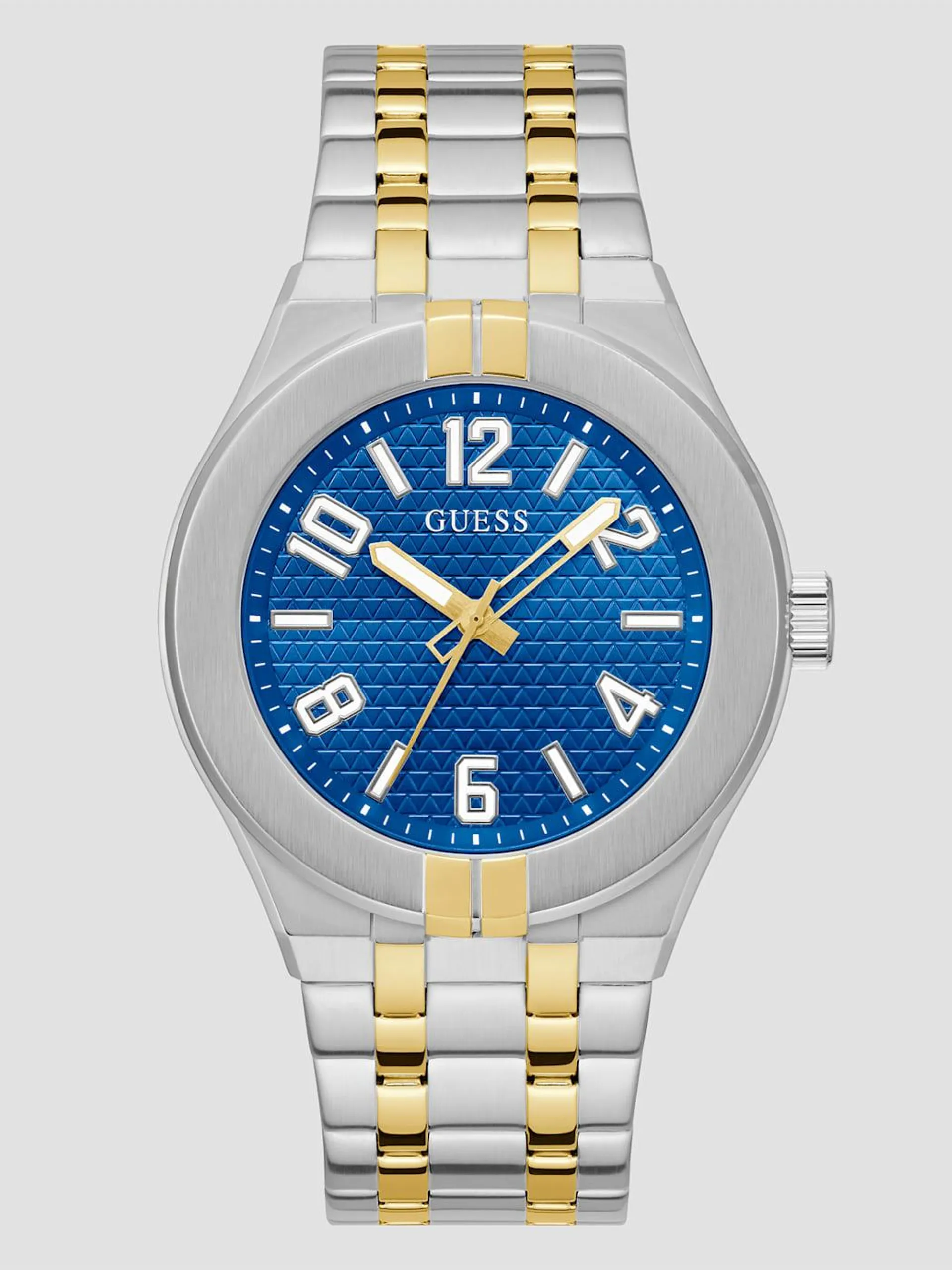 Two-Tone Analog Watch