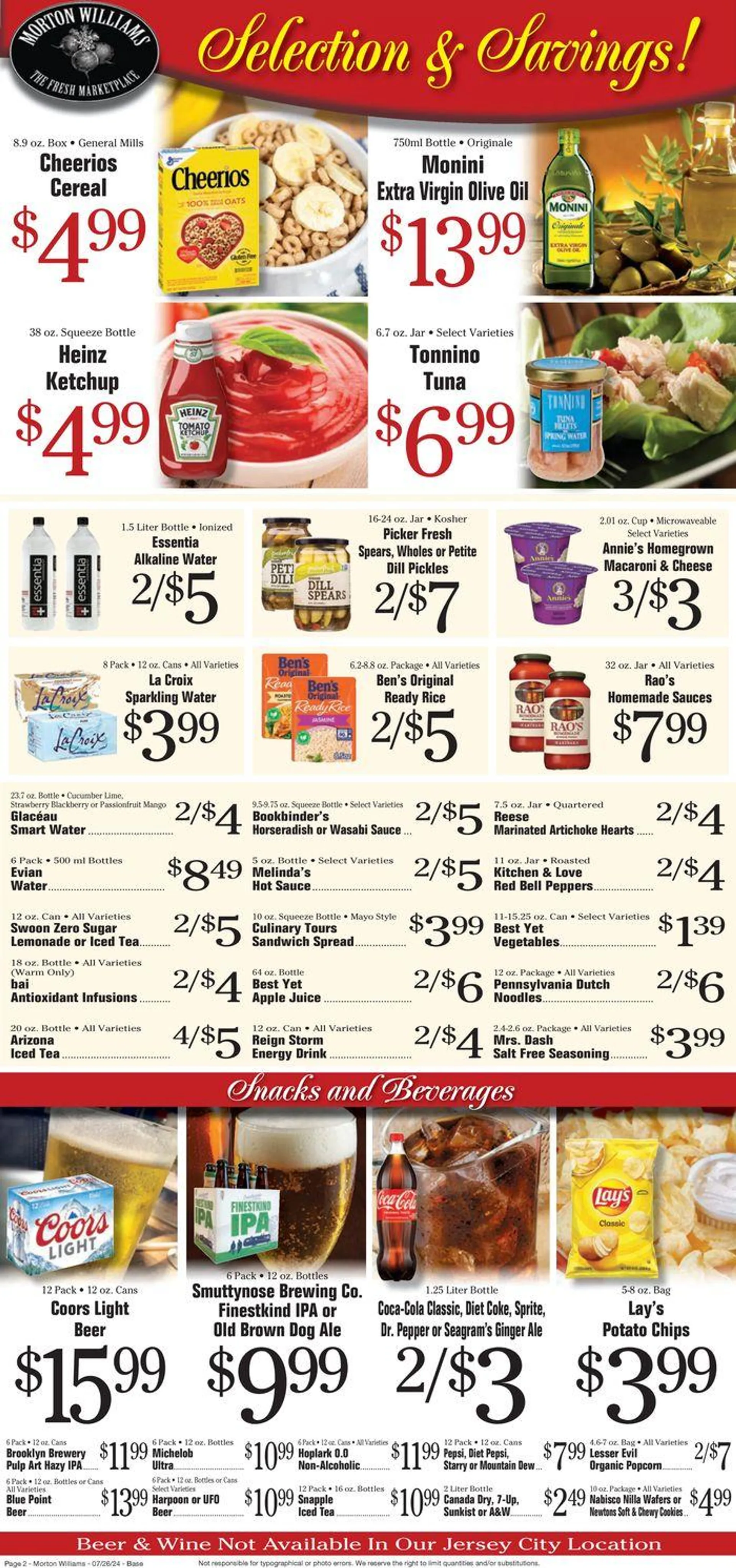 Weekly ad Weekly Specials 26/07 from July 26 to August 1 2024 - Page 2