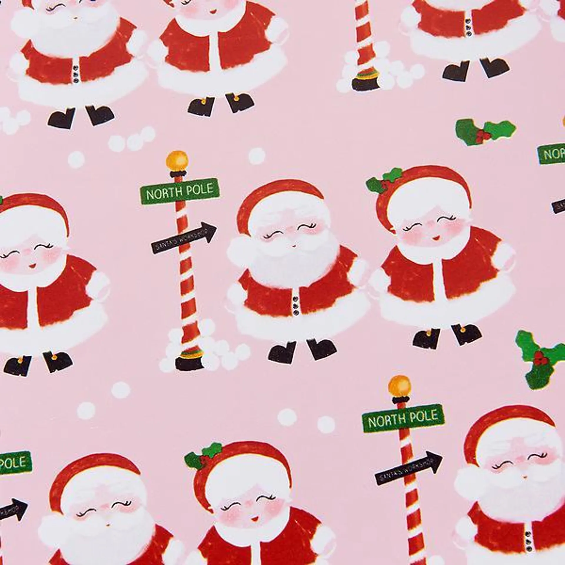 Gartner Studios Mr. & Mrs. Claus Wrapping Paper