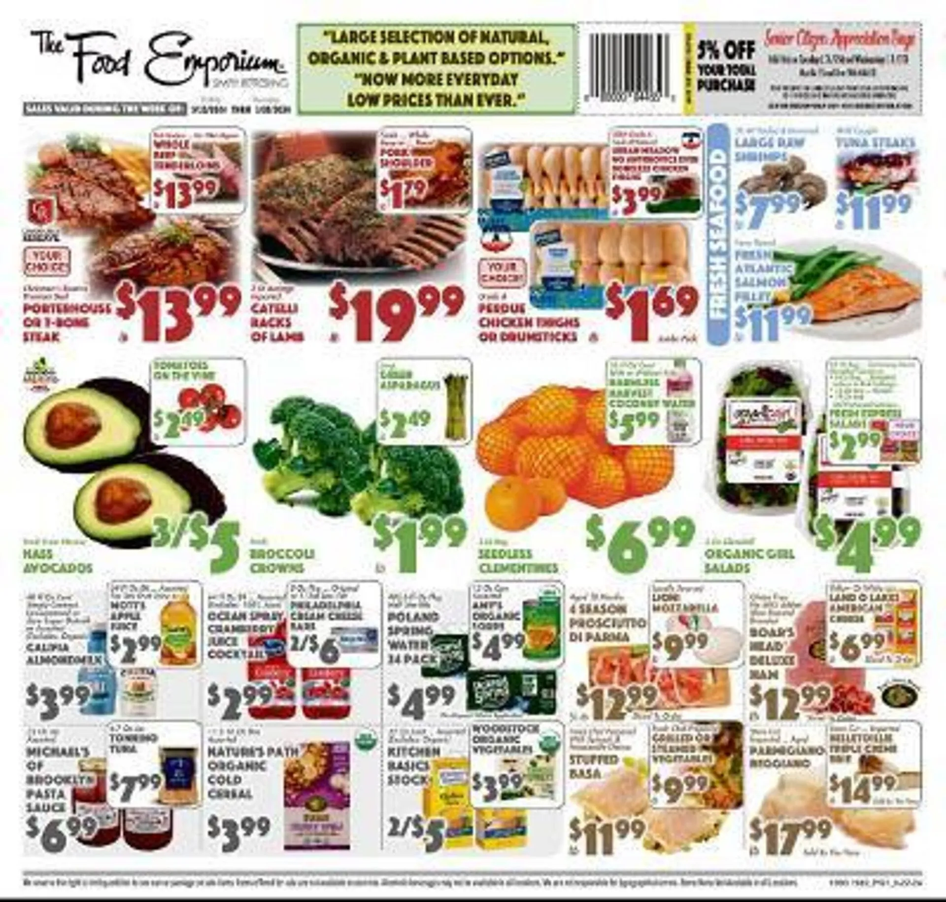 Weekly ad The Food Emporium Weekly Ad from March 22 to March 28 2024 - Page 1
