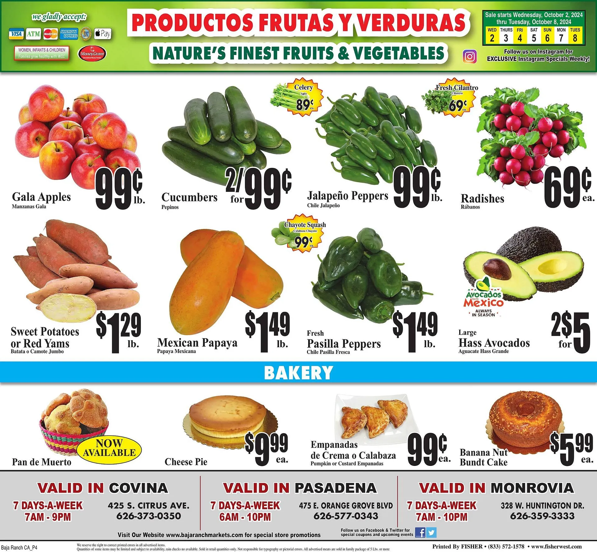 Weekly ad Baja Ranch Weekly Ad from October 2 to October 8 2024 - Page 4