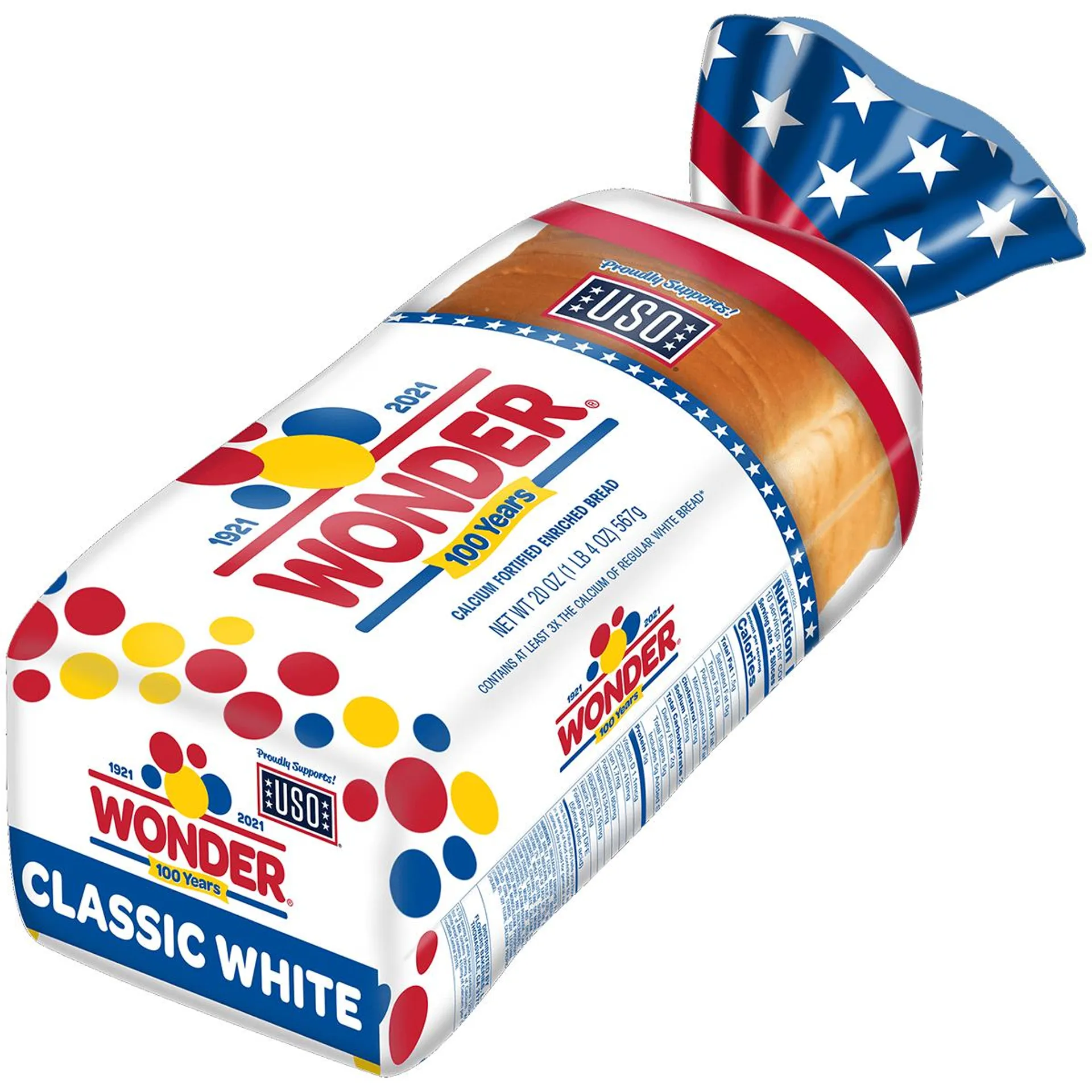 Wonder Classic White Bread 567g