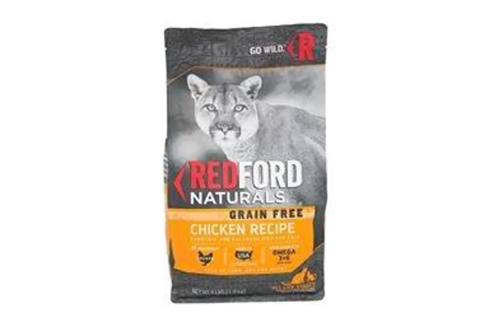 Redford Naturals Grain Free Chicken Recipe Cat Food, 4 Pounds