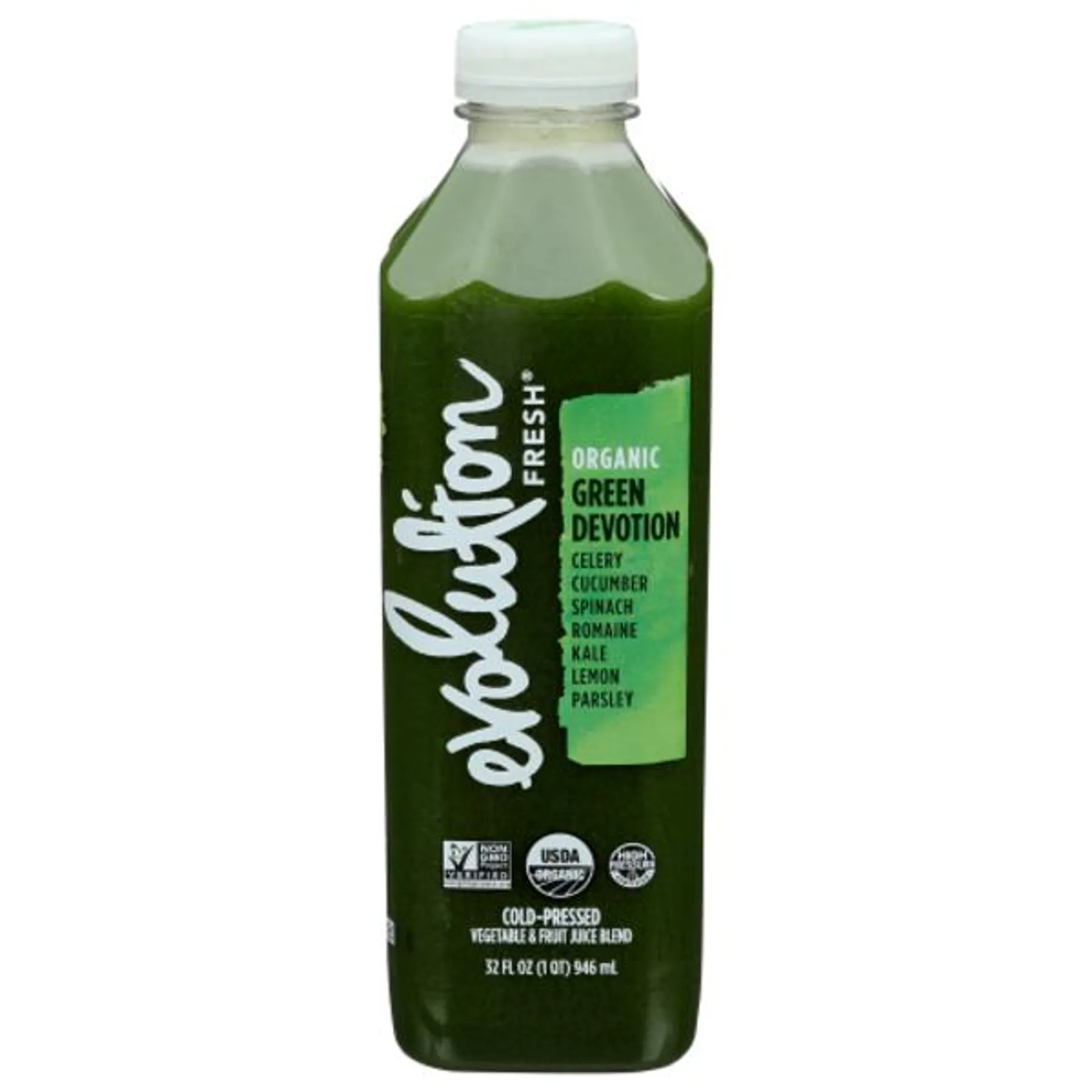 Evolution Fresh Organic Green Devotion Cold-Pressed Juice Blend