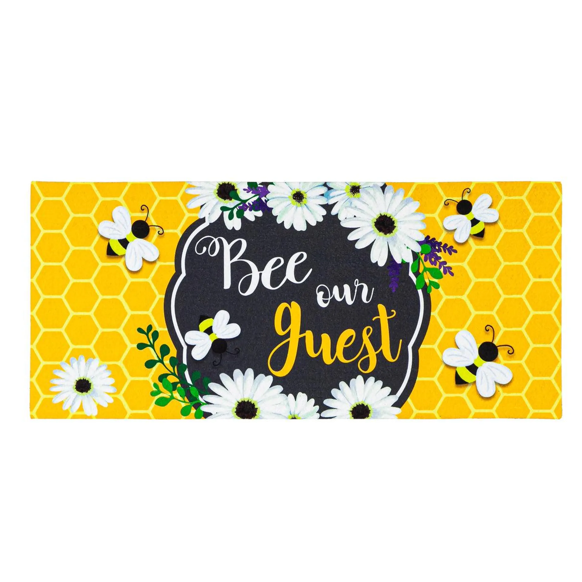 Bee Our Guest Honeycomb Sassafras Switch Mat