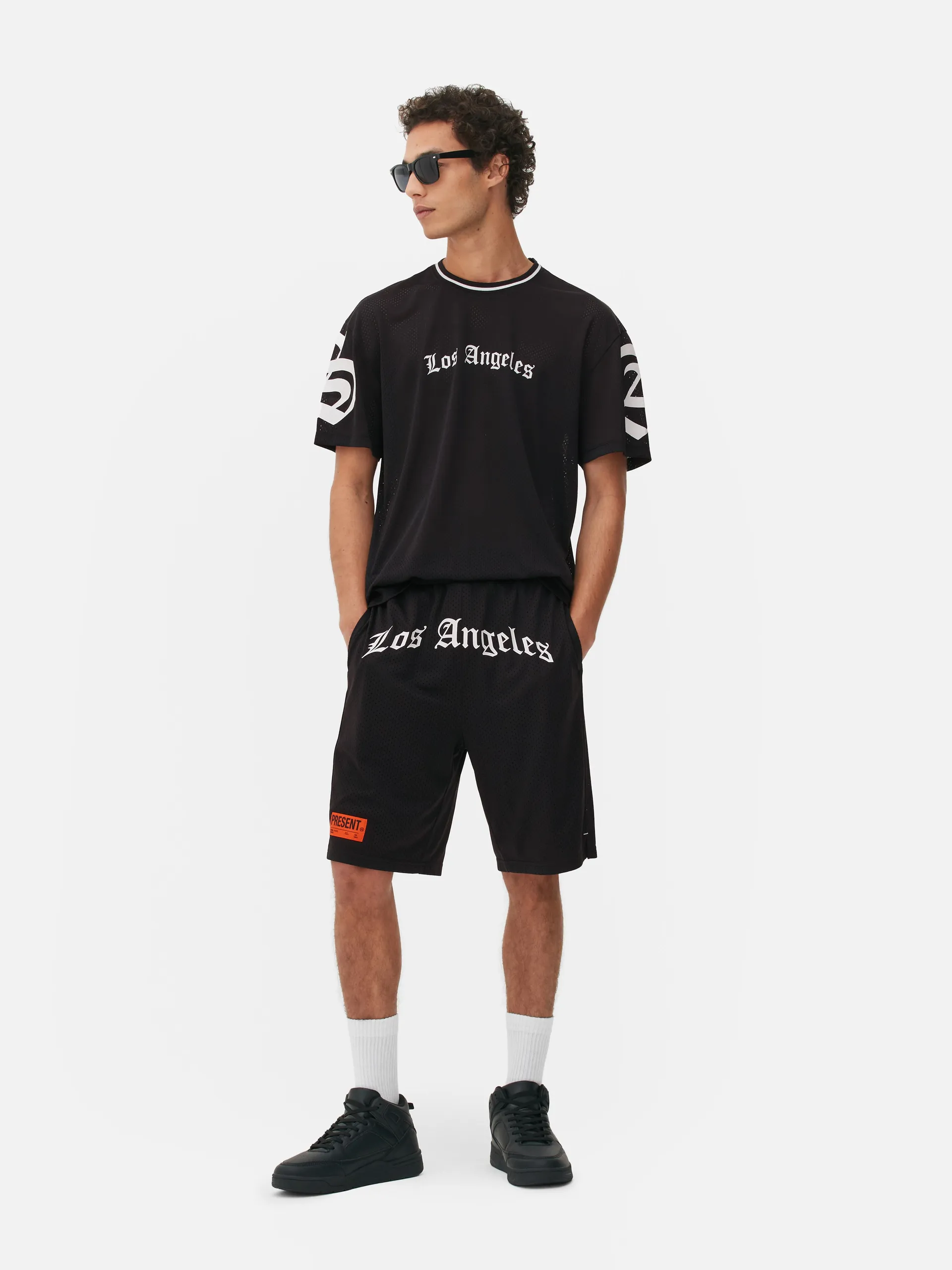 Mesh Los Angeles Basketball Shorts