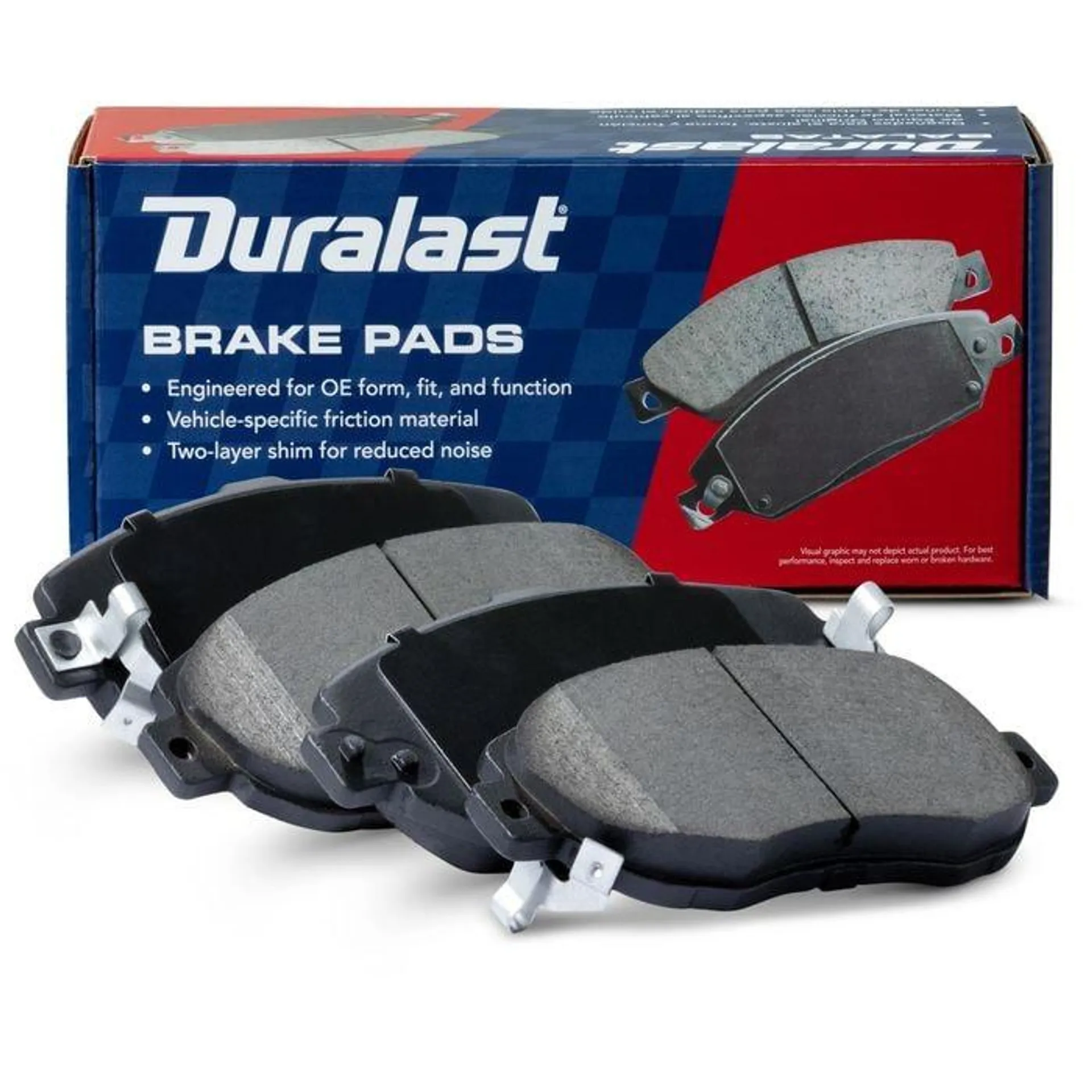 Duralast Ceramic Brake Pads MKD619