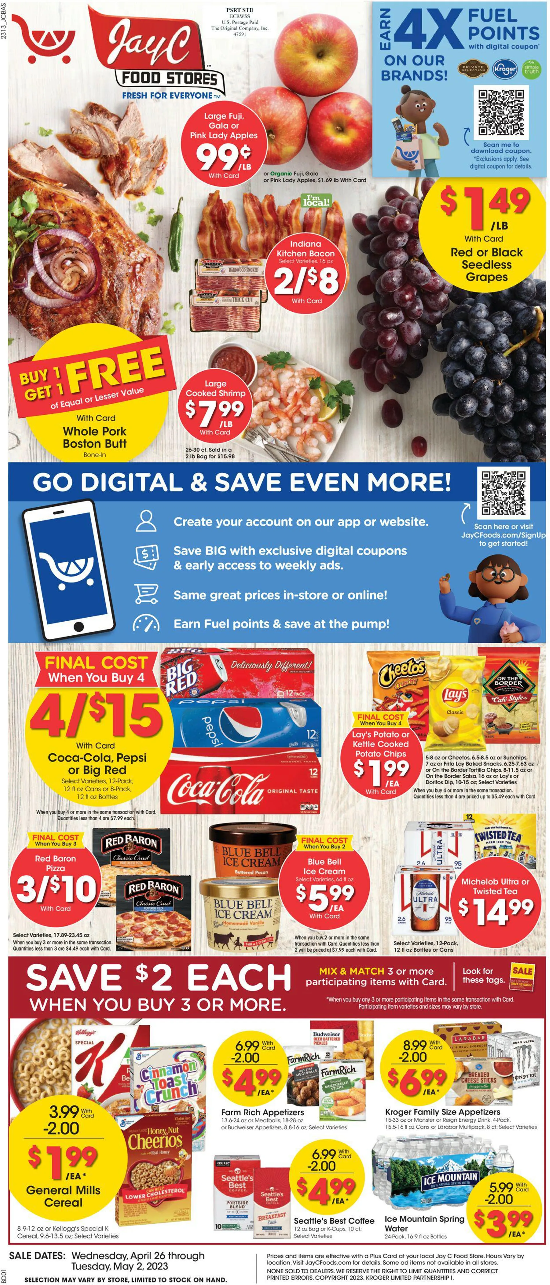 Jay C Food Stores Current weekly ad - 1