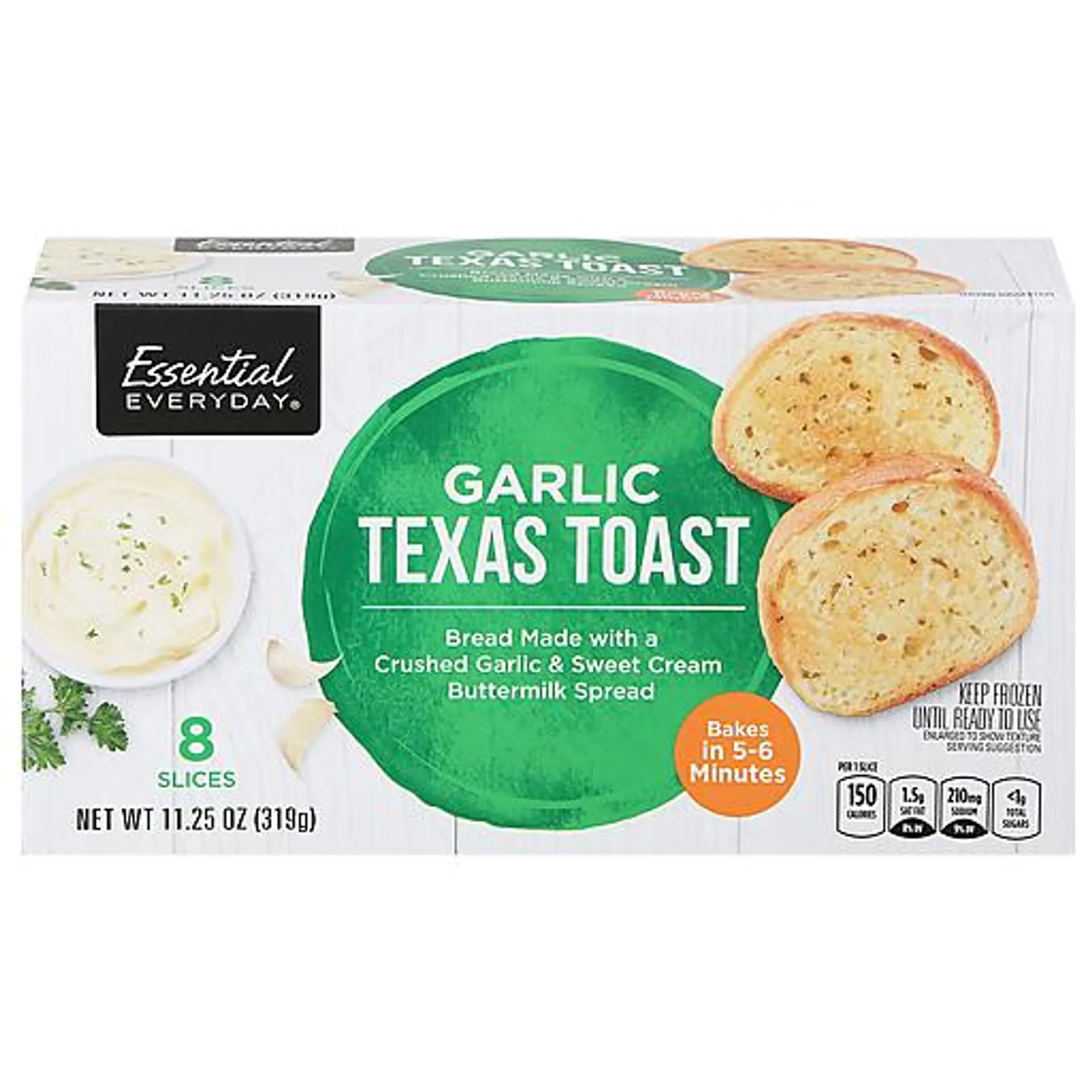 Essential Everyday Texas Toast, Garlic 8 ea