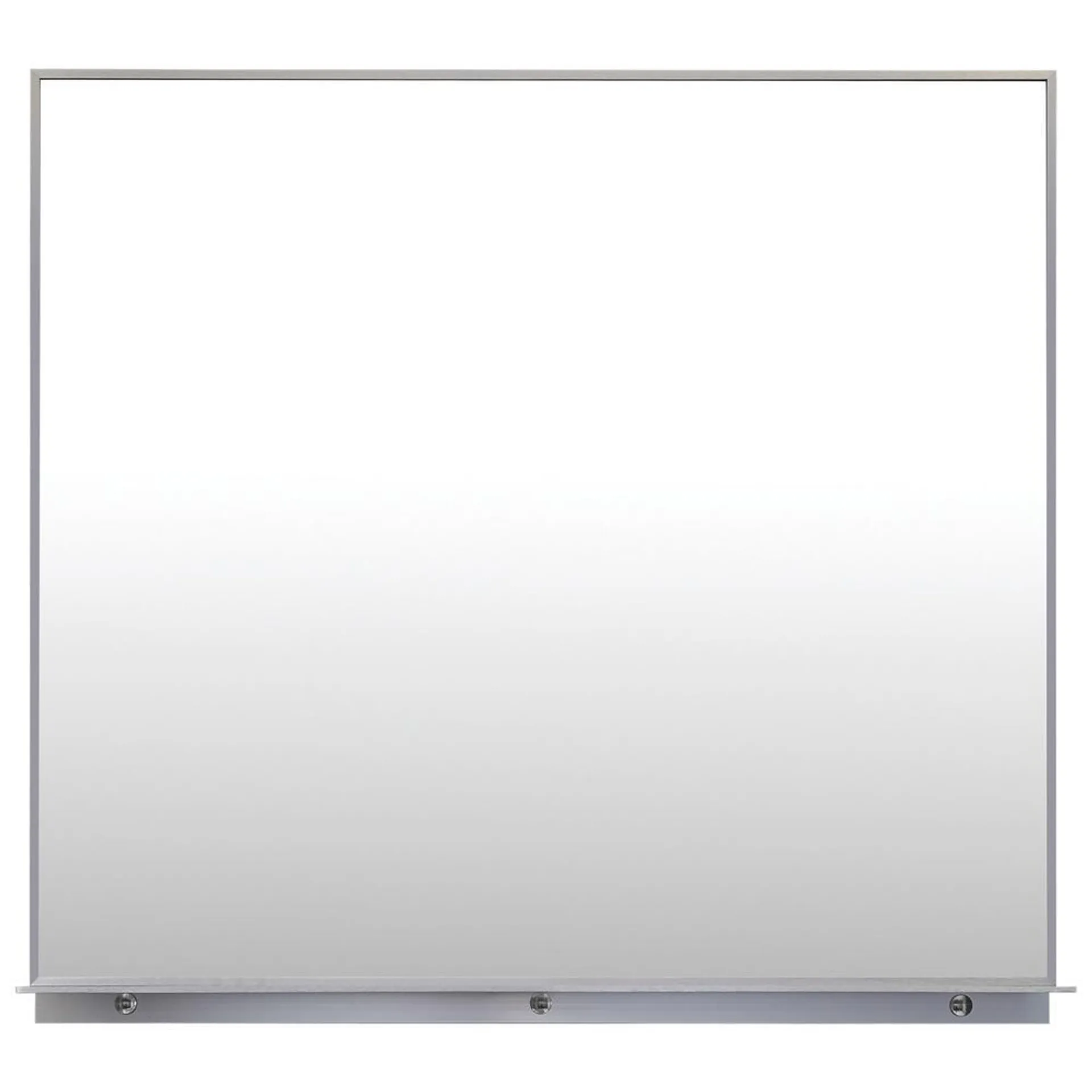 Tuscany® 36"W x 32"H Brushed Nickel Framed Mirror