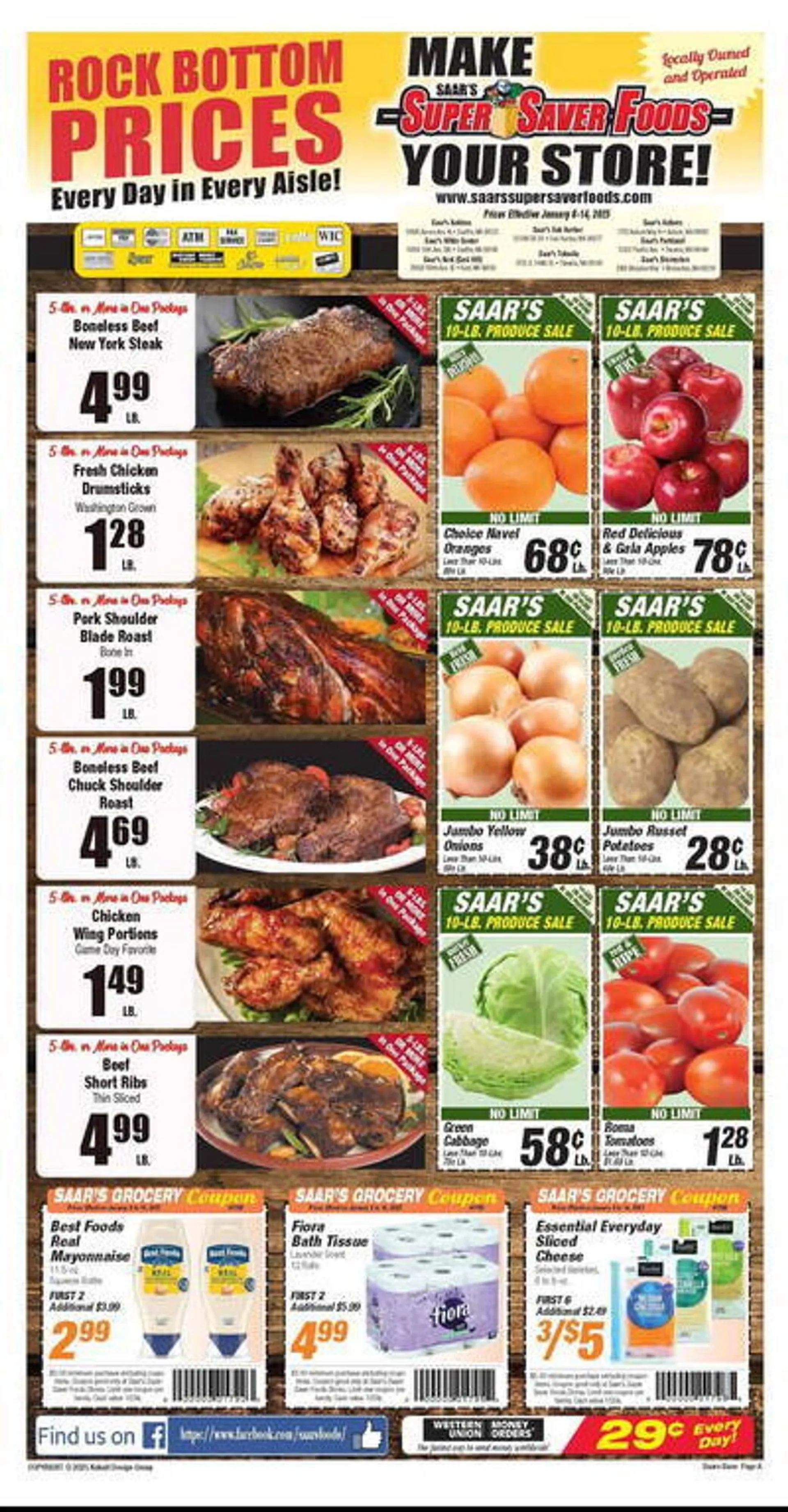 Super Saver Weekly Ad - 1