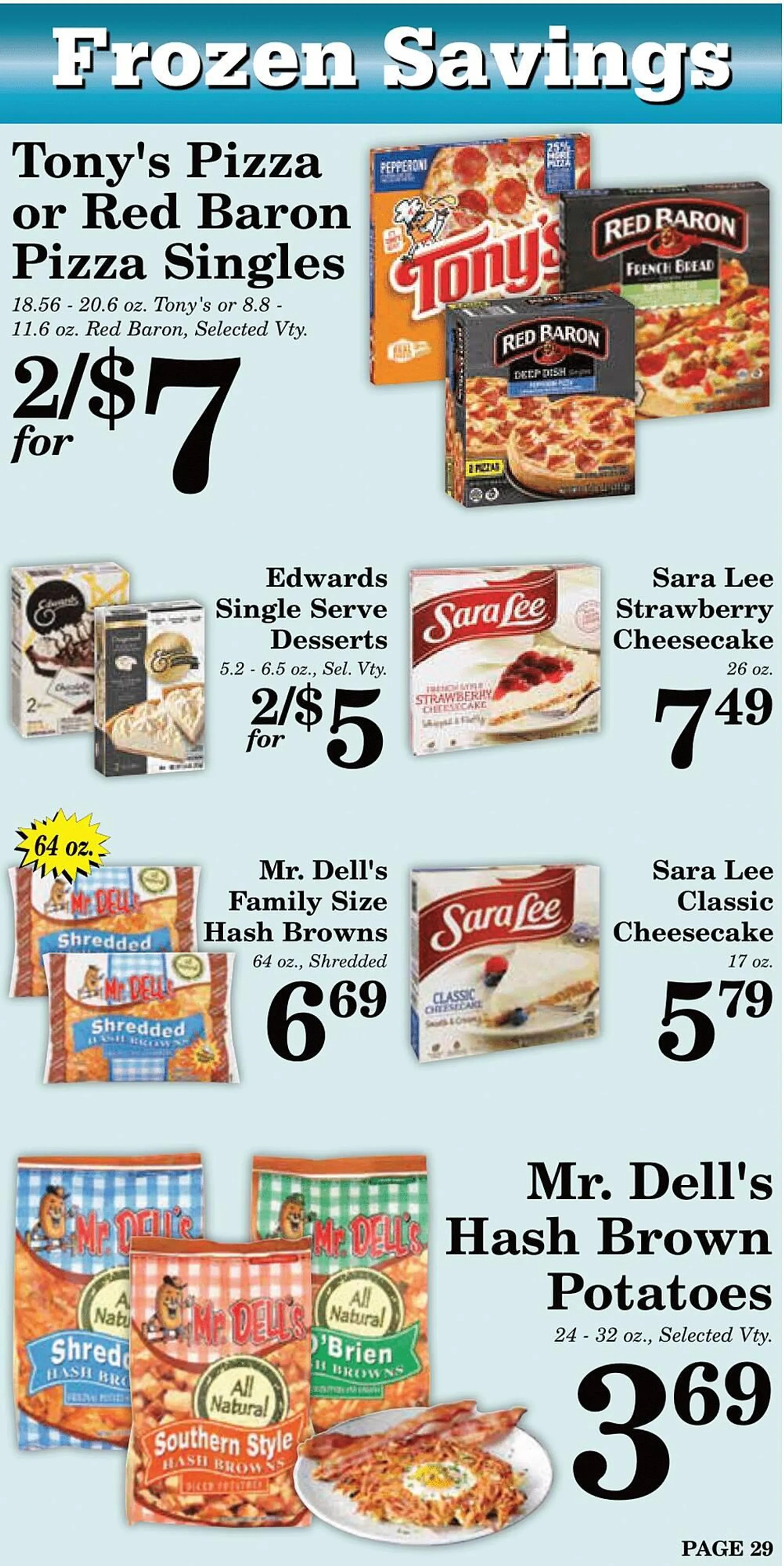 Weekly ad Harvest Foods ad from June 26 to July 30 2024 - Page 29