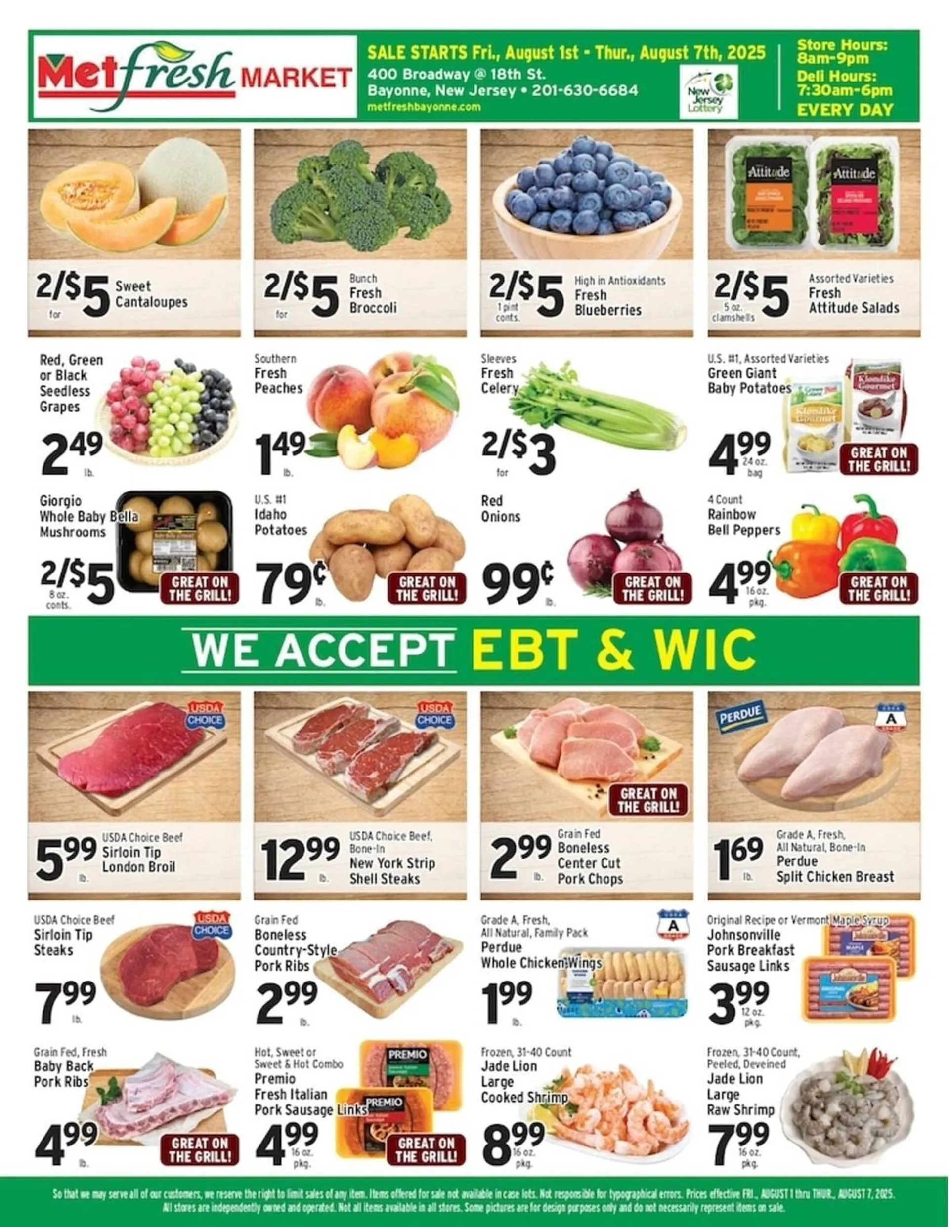 Weekly ad Met Foodmarkets Weekly Ad from August 1 to August 7 2025 - Page 1