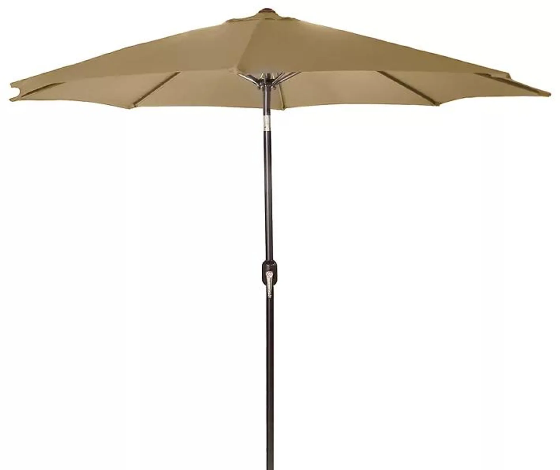 9' Khaki Tilt Market Patio Umbrella