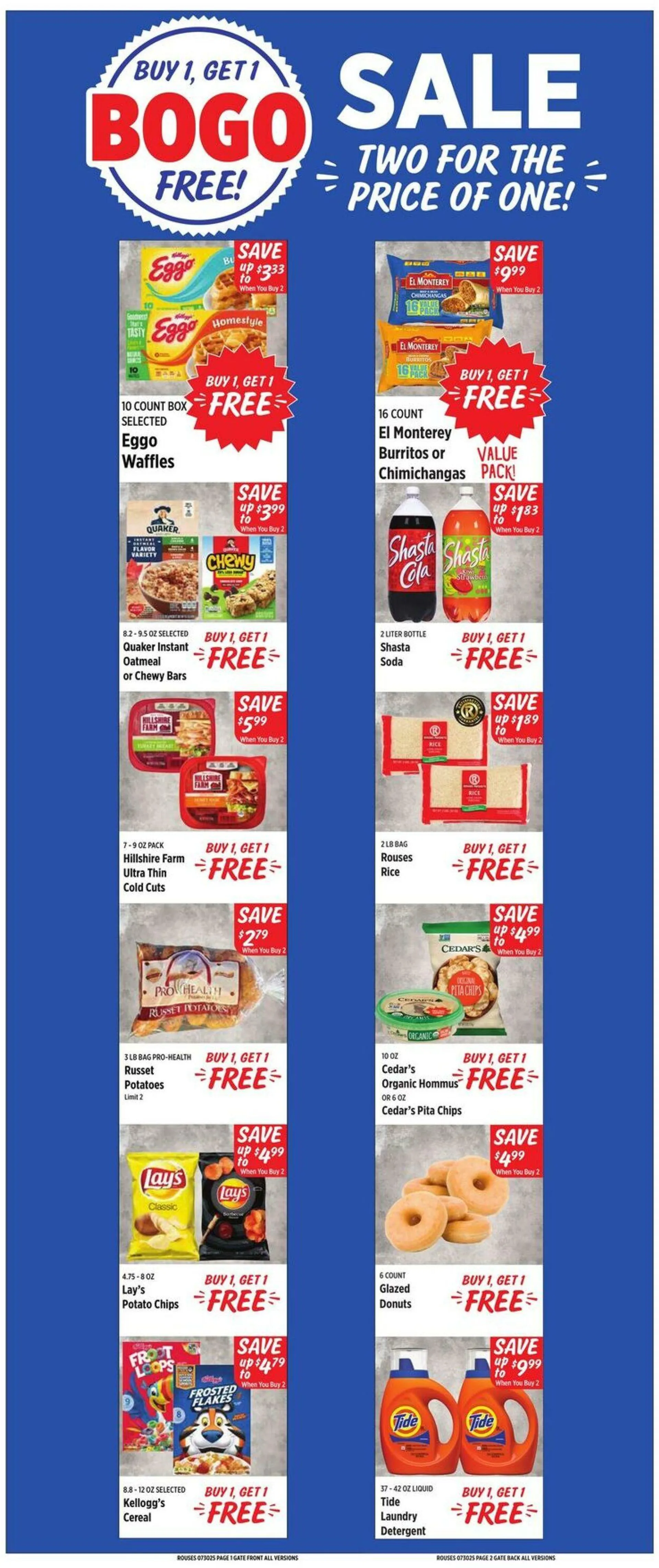 Weekly ad Rouses Current weekly ad from July 30 to August 6 2025 - Page 1