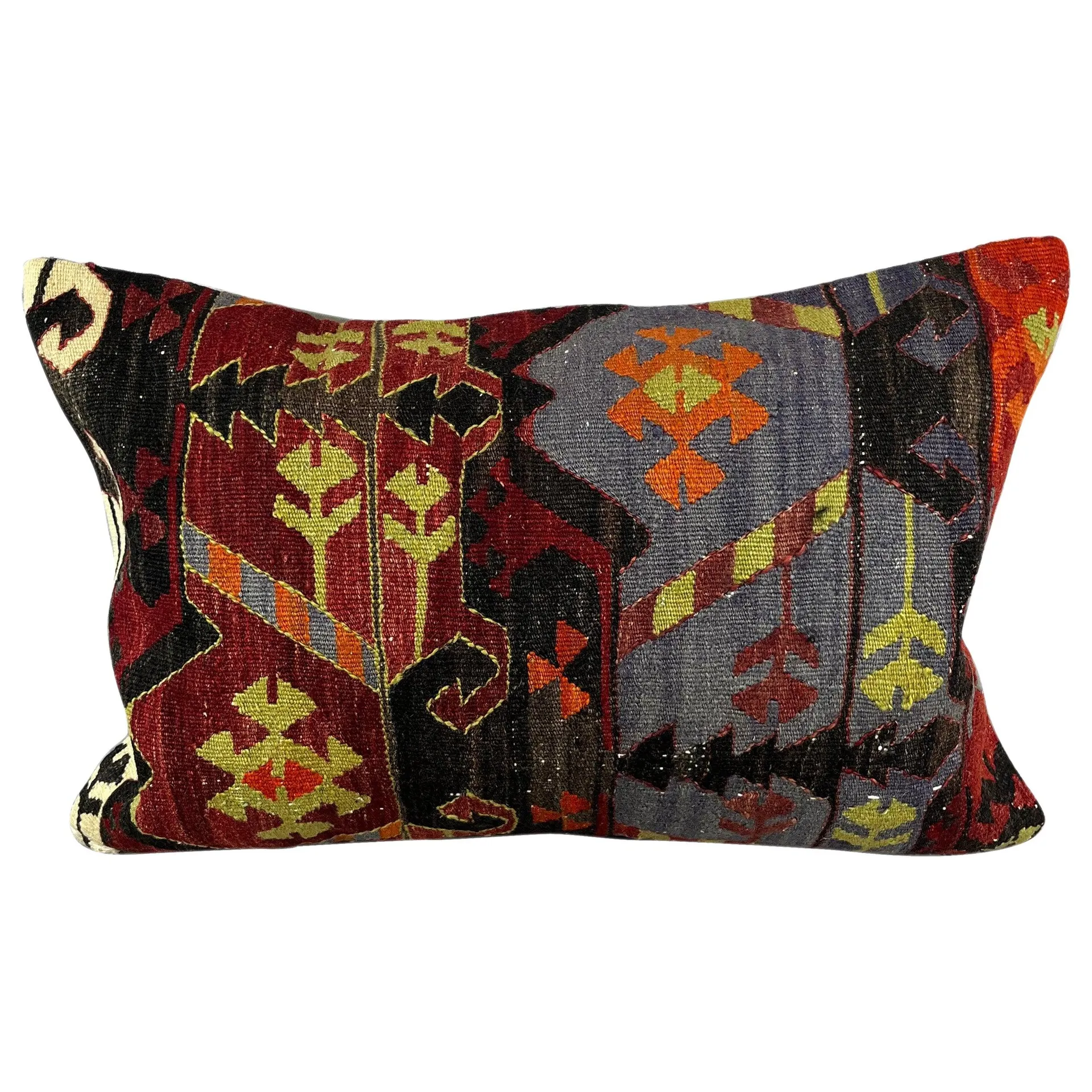 16 x 24 Kilim Pillow Turkish Cushion Route Delight Pillow Cushion Cover #6891