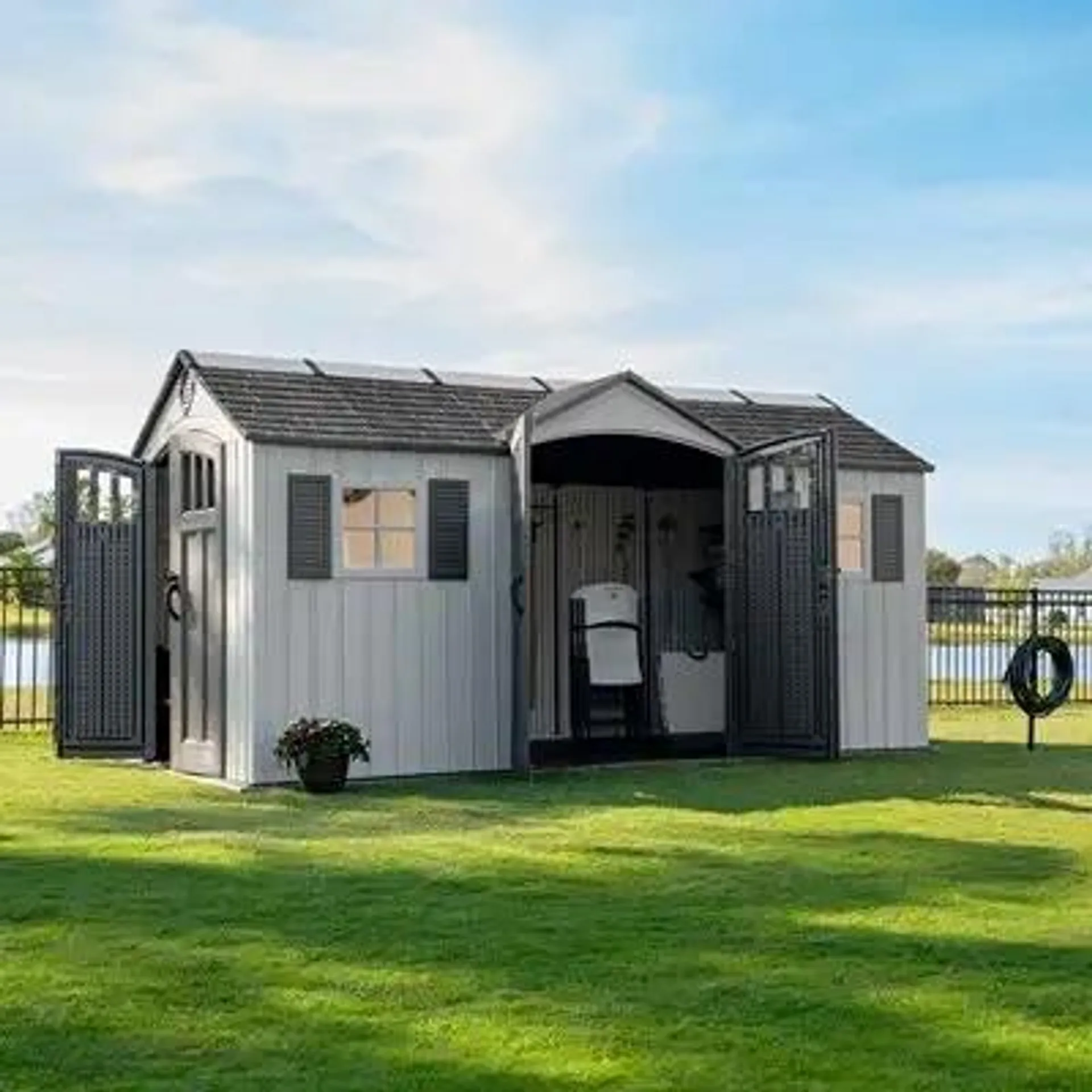 Lifetime 15 x 8 Outdoor Storage Shed