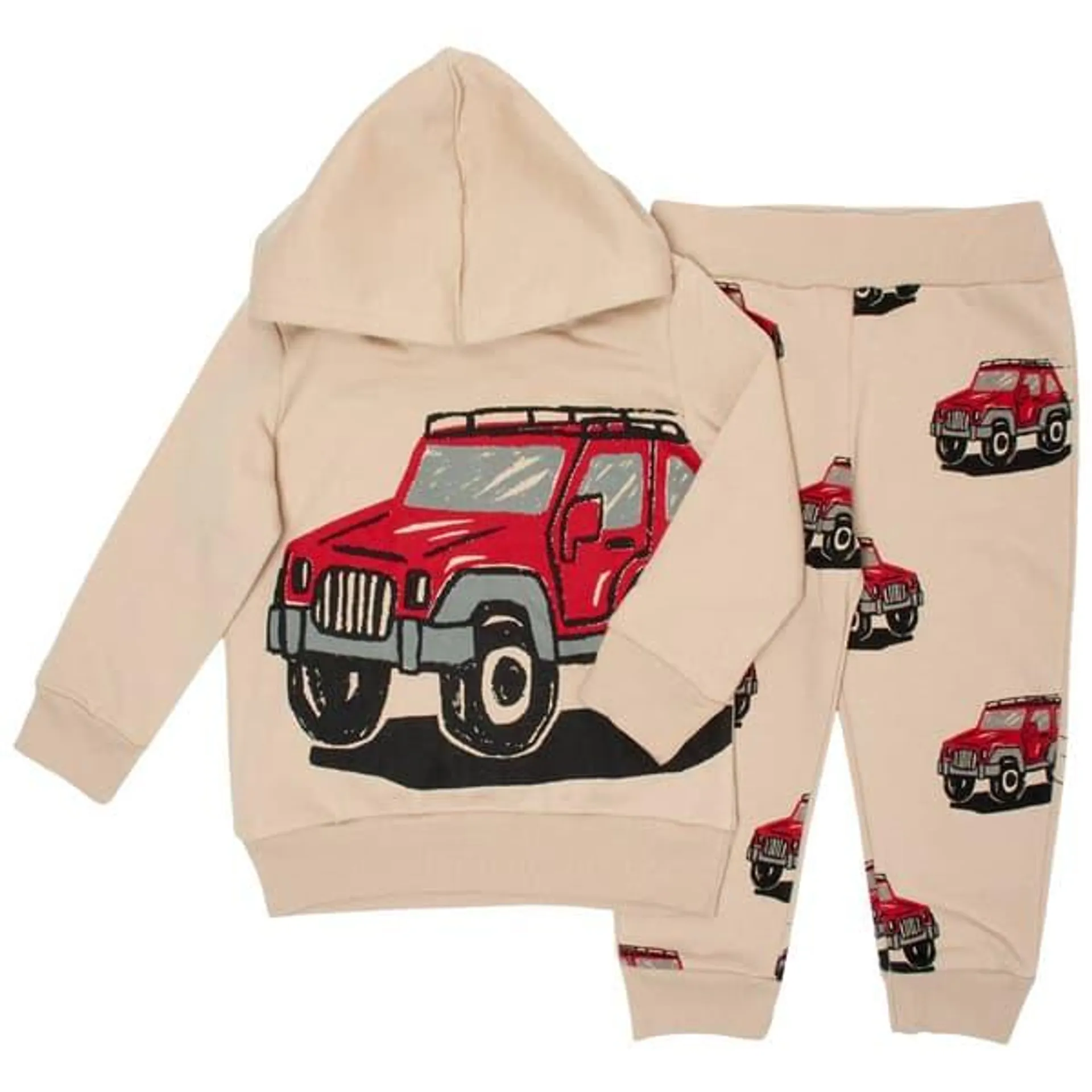 Toddler Boy Little Rebels® Jeep Hoodie & Joggers Set