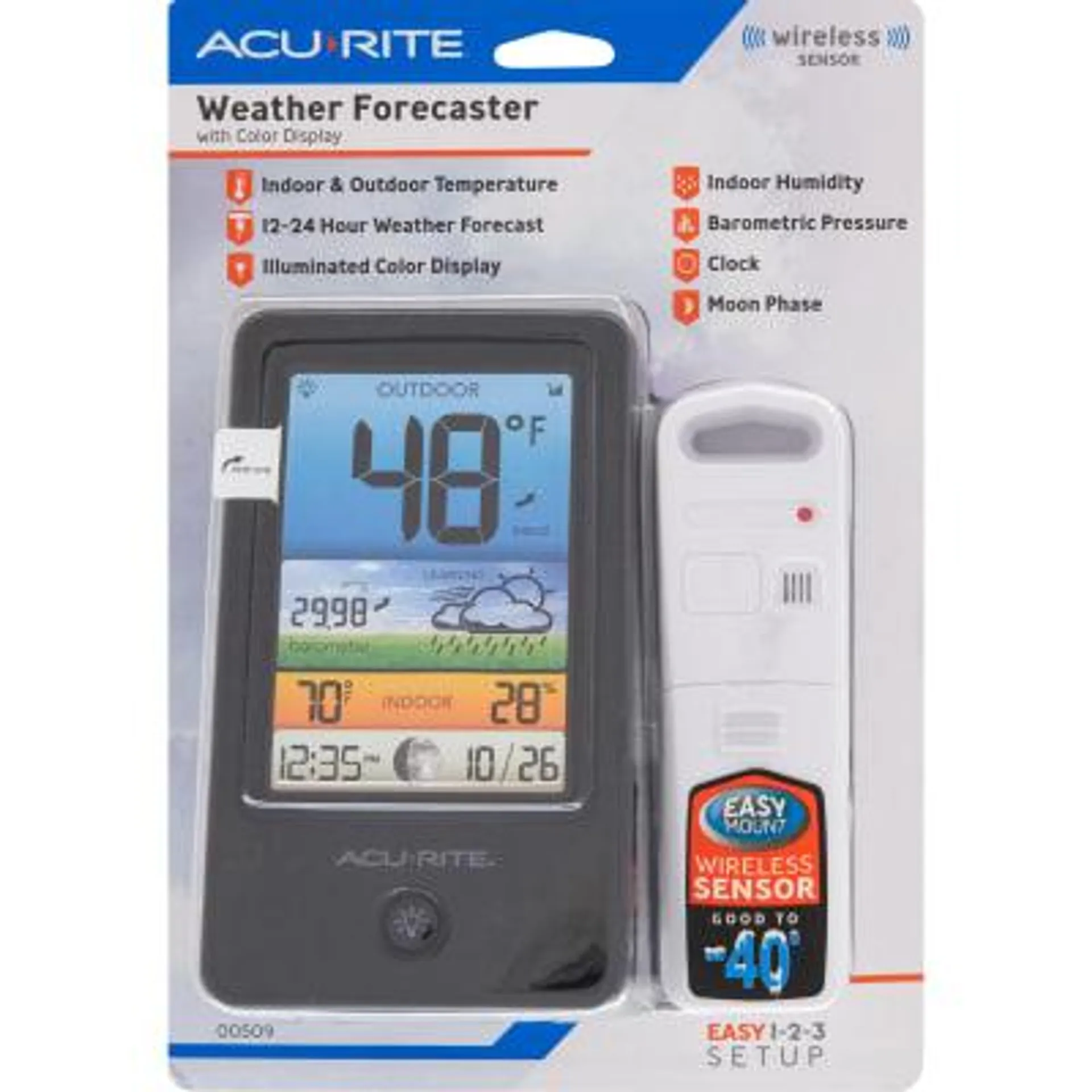 AcuRite Weather Forecaster w/ Color Display