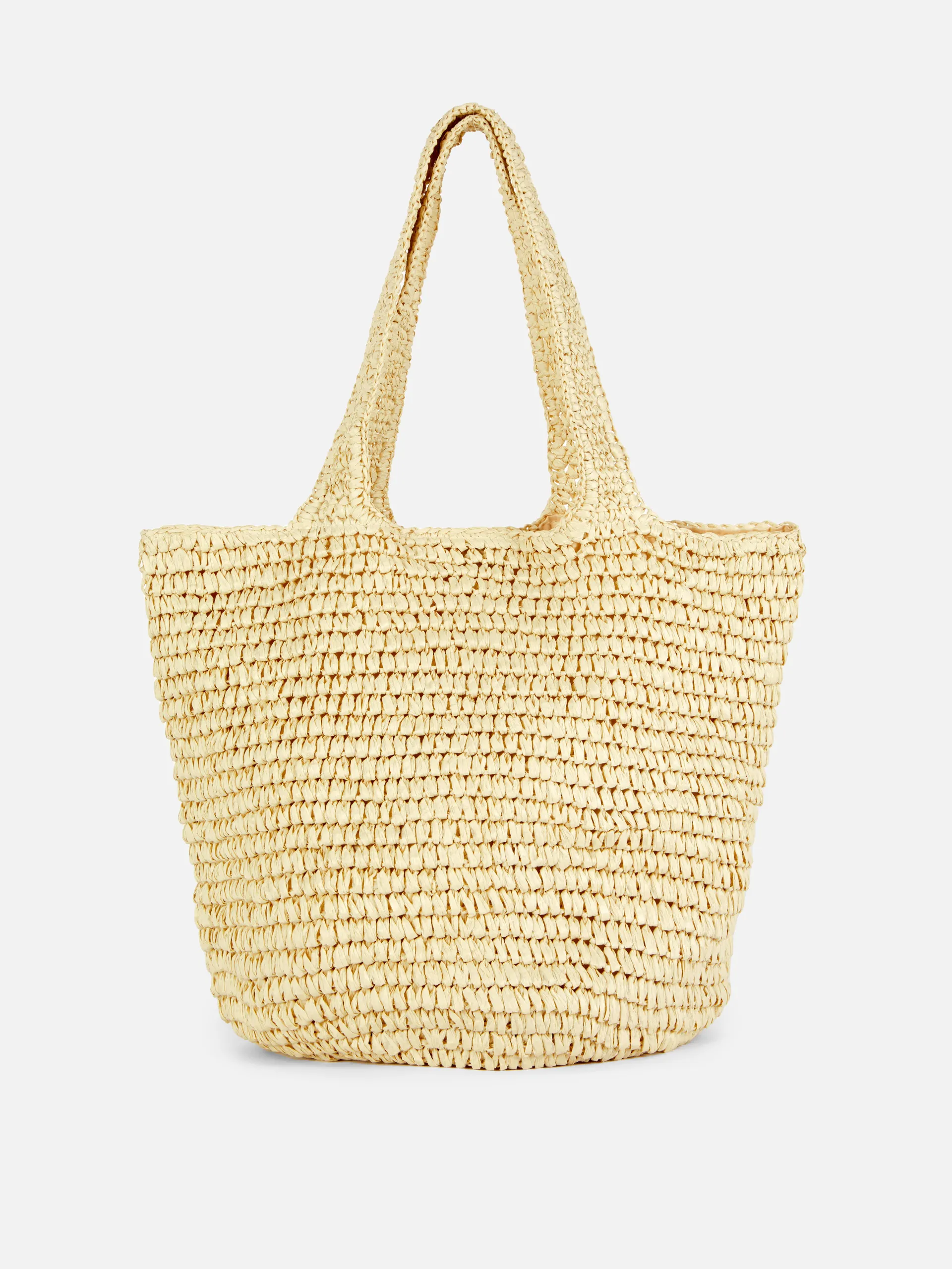 Paula Echevarría Oversized Straw Tote Bag