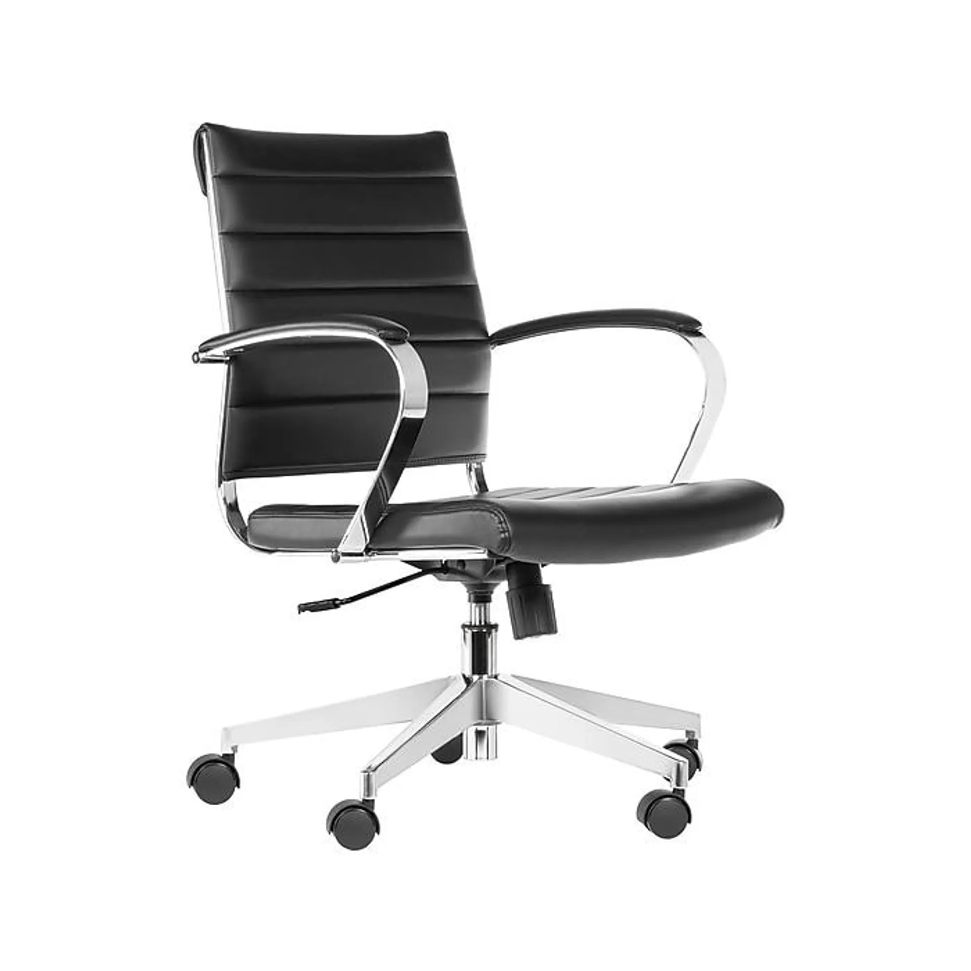 Gry Mattr Capsule Faux Leather Swivel Task Chair,