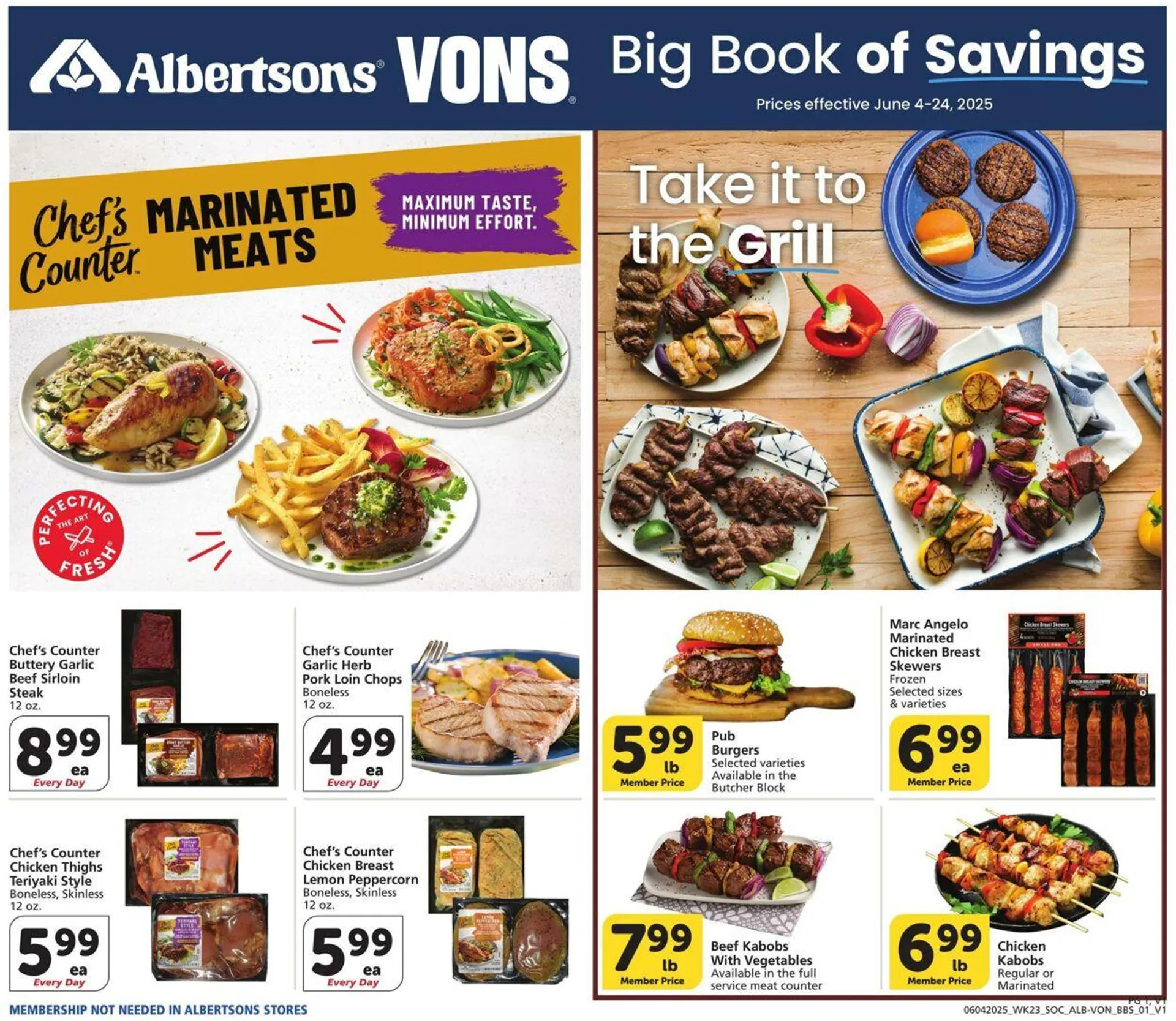 Weekly ad Vons Current weekly ad from June 4 to June 24 2025 - Page 1