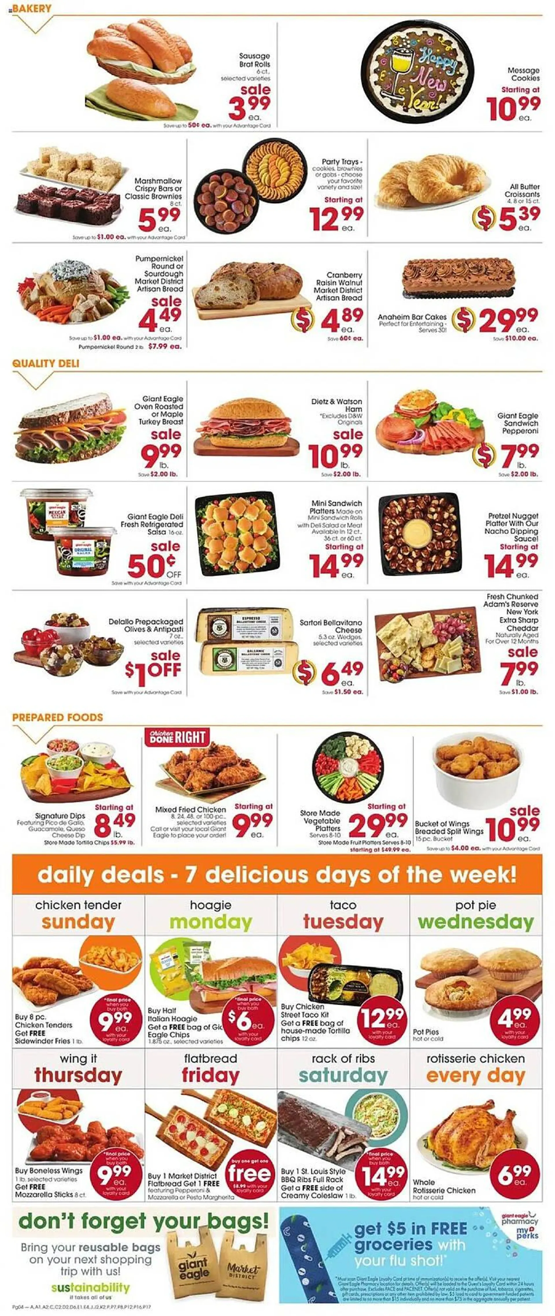 Weekly ad Giant Eagle Weekly Ad from December 26 to January 1 2025 - Page 4