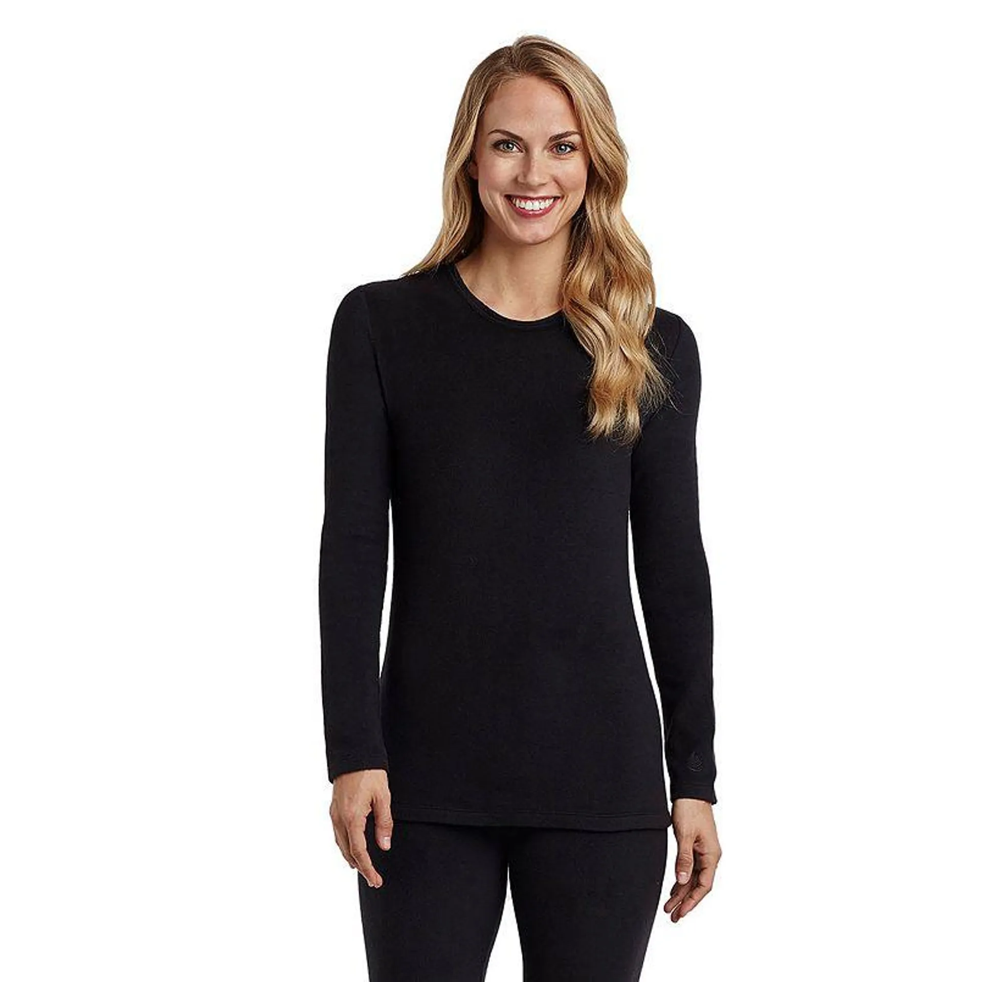 Women's Cuddl Duds® Fleecewear With Stretch Long Sleeve Top