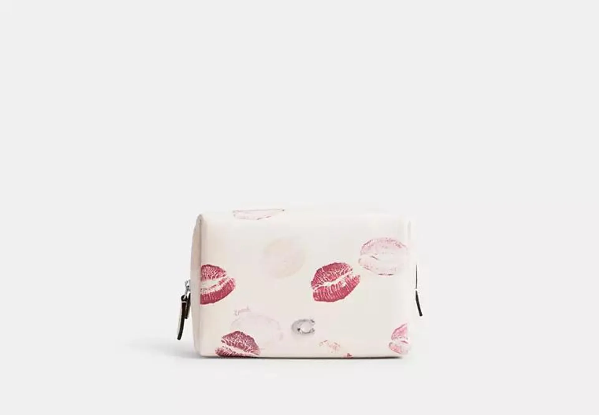 Essential Cosmetic Pouch With Lip Print