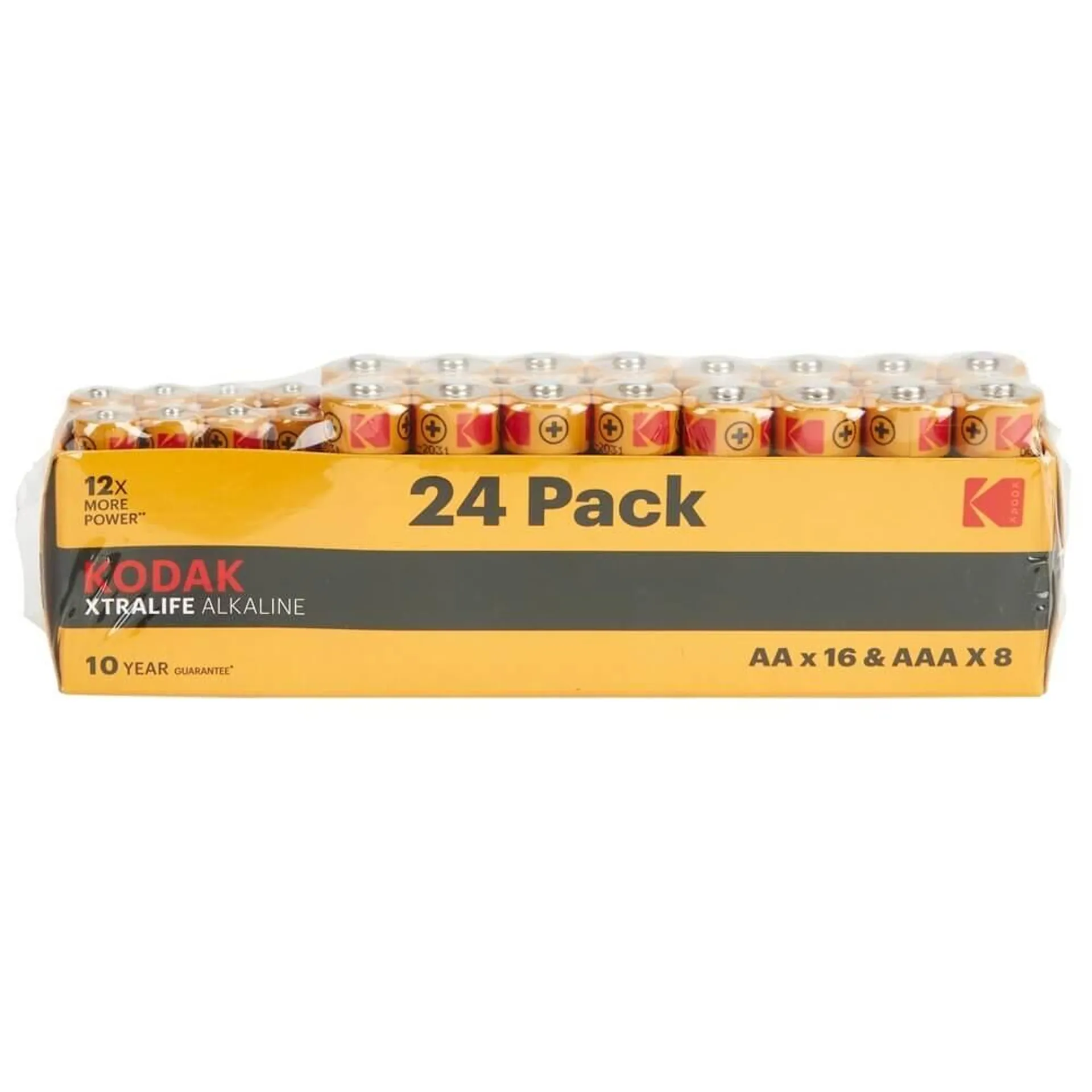 Kodak AA and AAA Alkaline Batteries Multipack, 24-Count